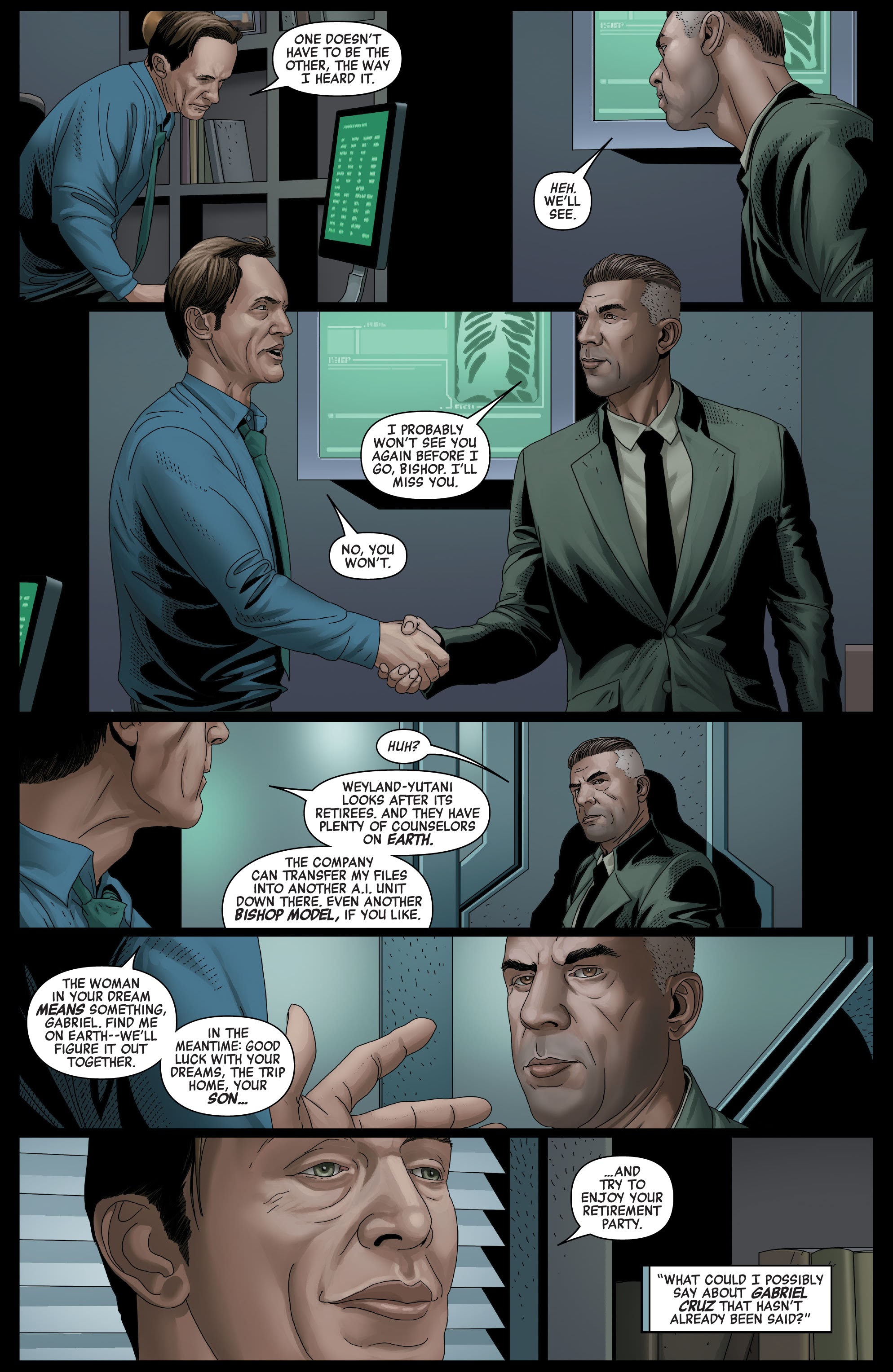 Read online Alien (2021) comic -  Issue #1 - 5