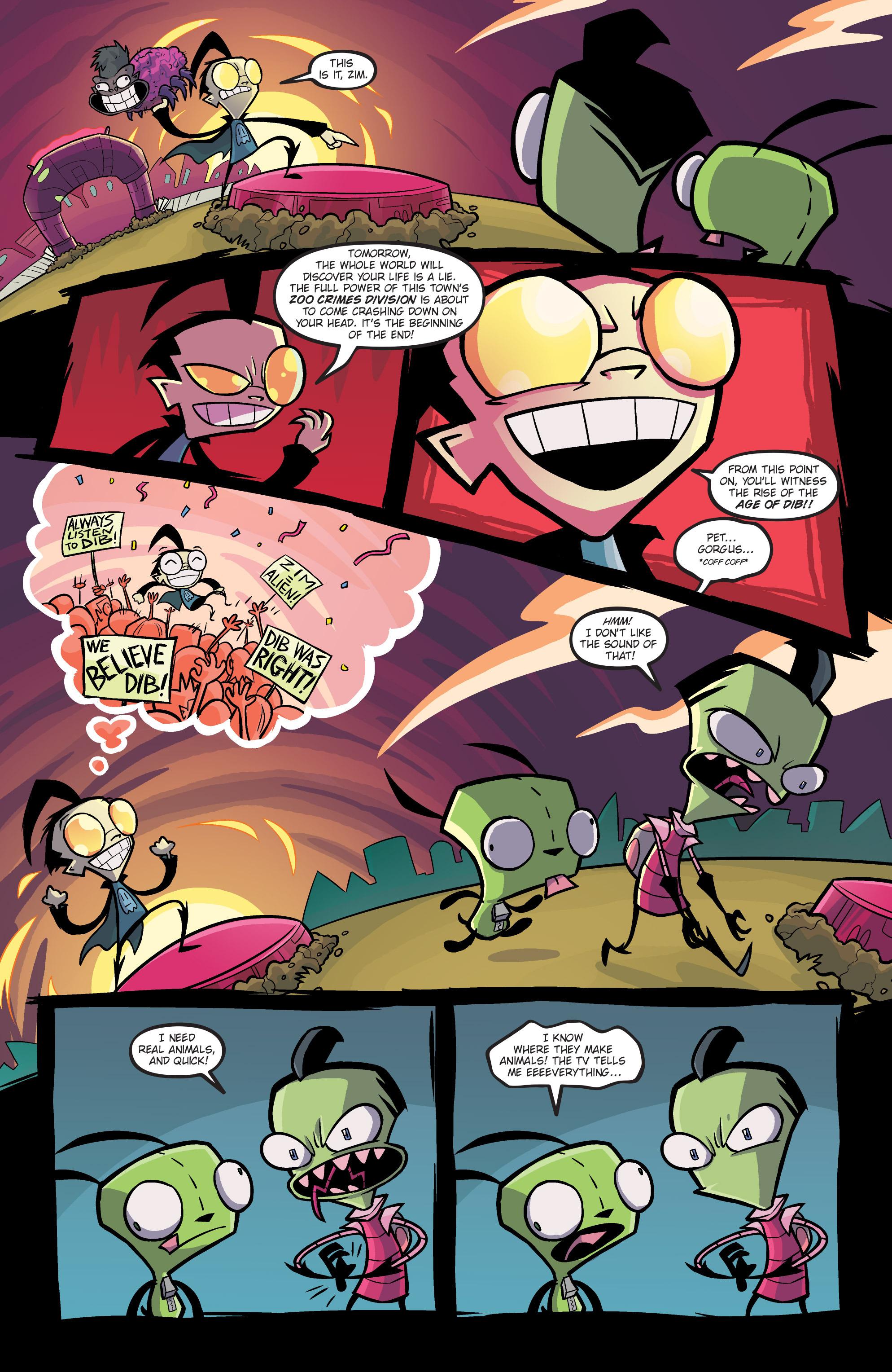 Read online Invader Zim comic -  Issue #19 - 17