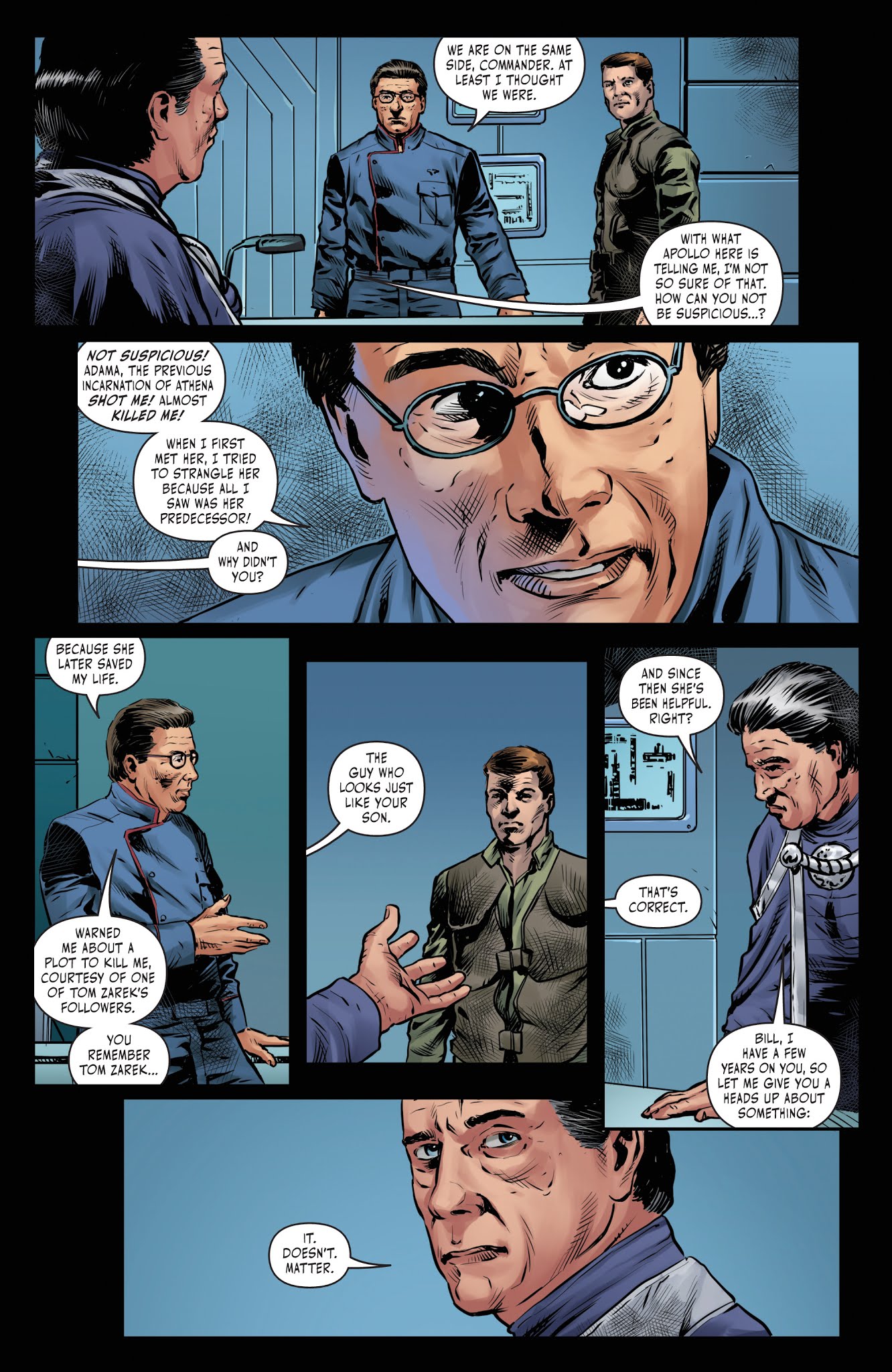 Read online Battlestar Galactica BSG vs. BSG comic -  Issue # _TPB (Part 1) - 98