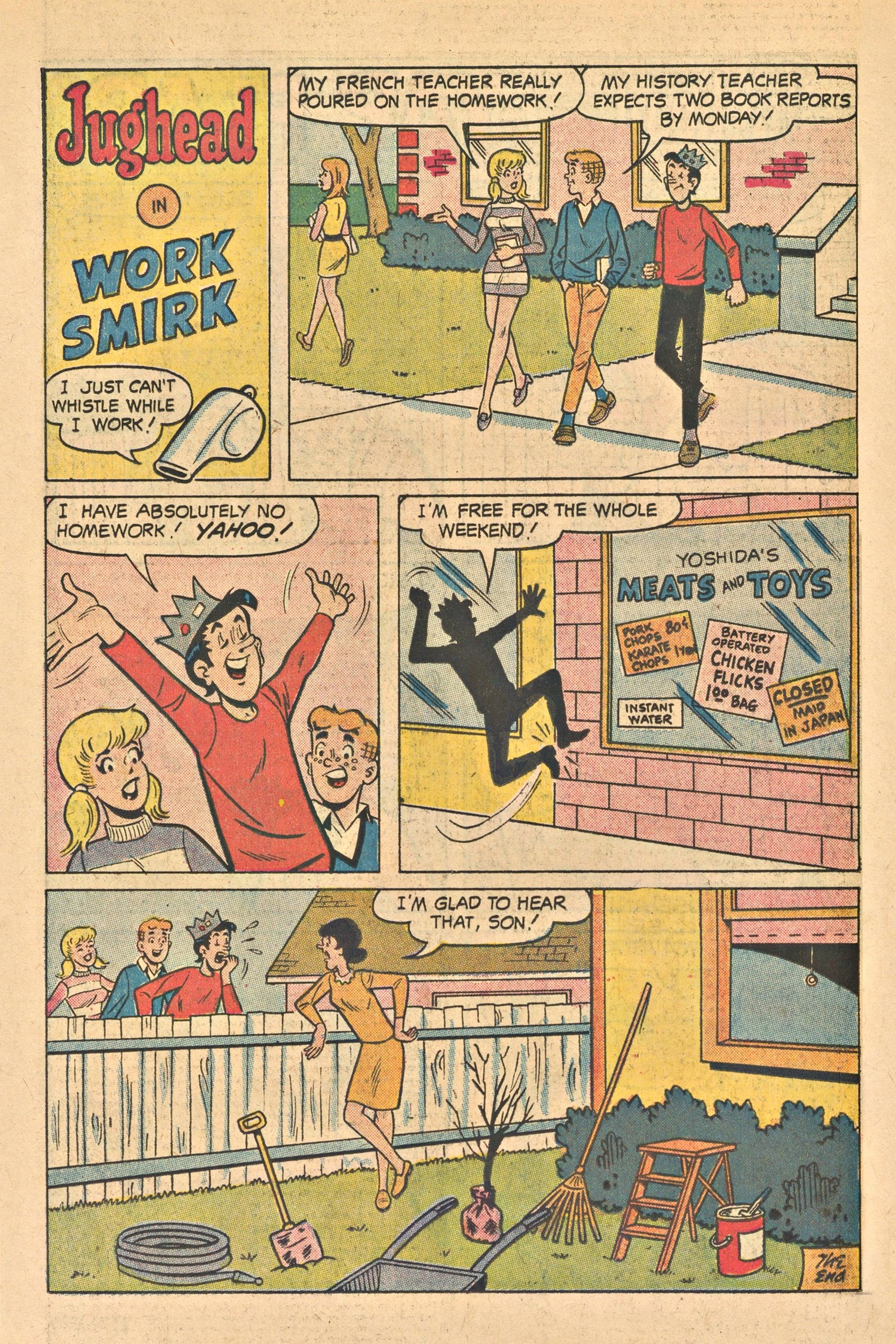 Read online Jughead's Jokes comic -  Issue #32 - 29