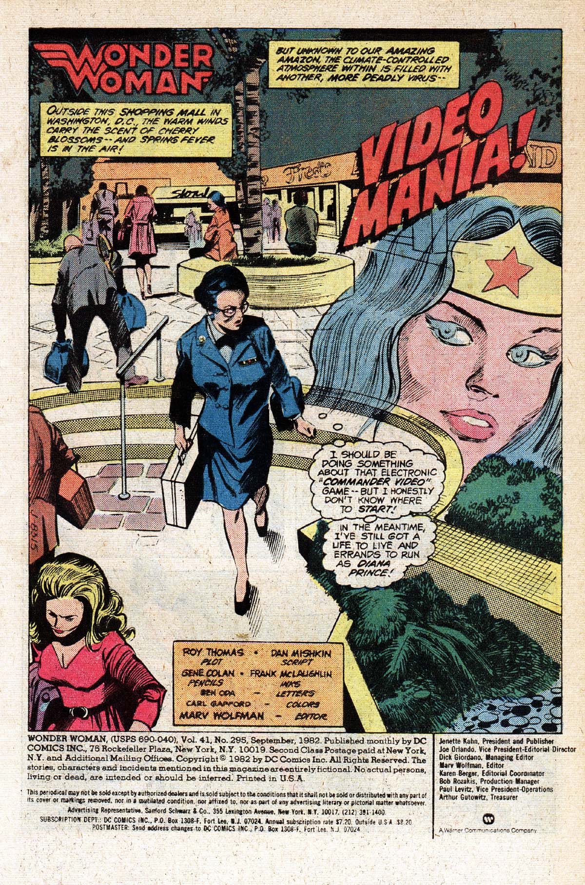 Read online Wonder Woman (1942) comic -  Issue #295 - 2