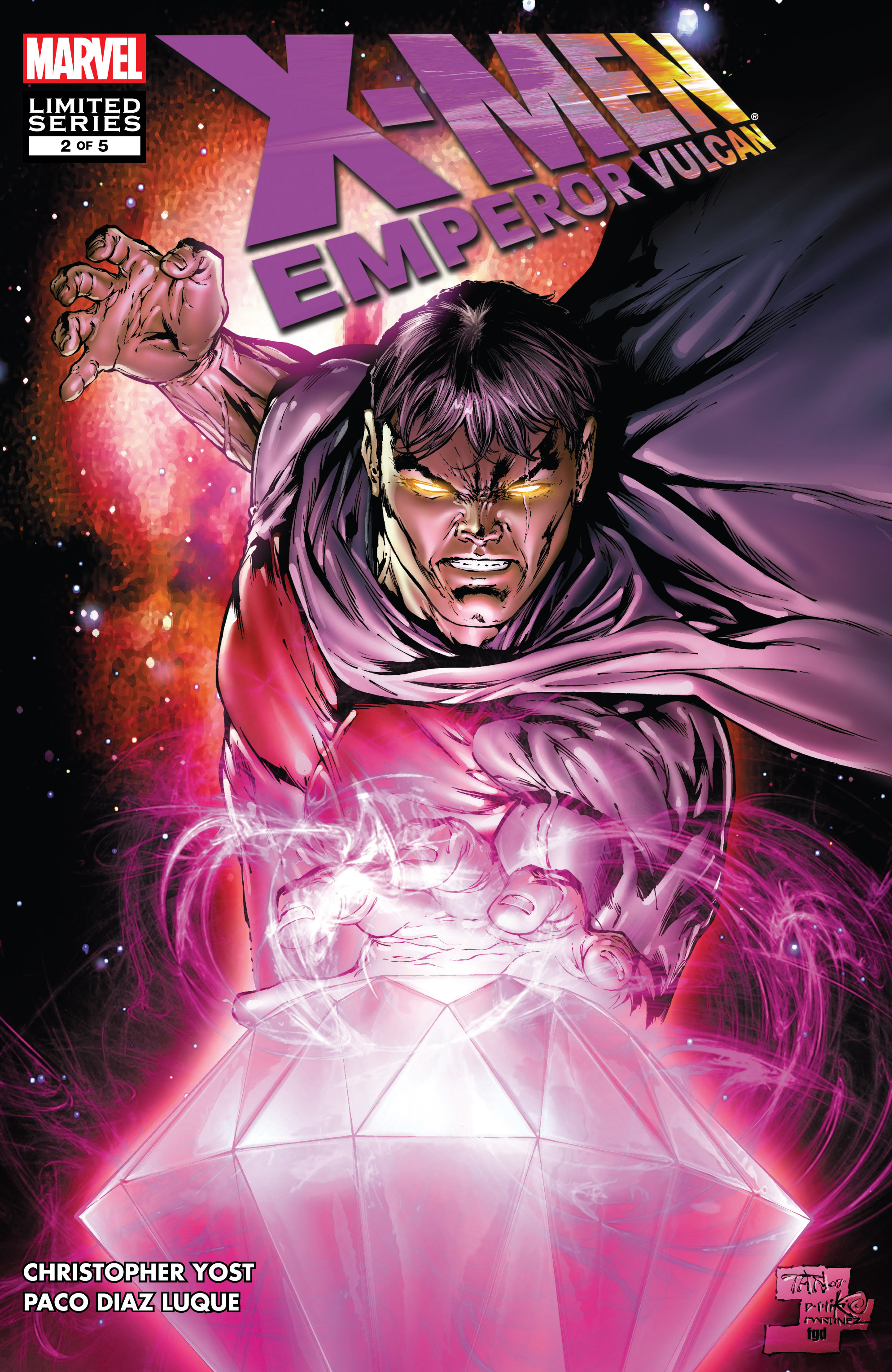 Read online X-Men: Emperor Vulcan comic -  Issue #2 - 1