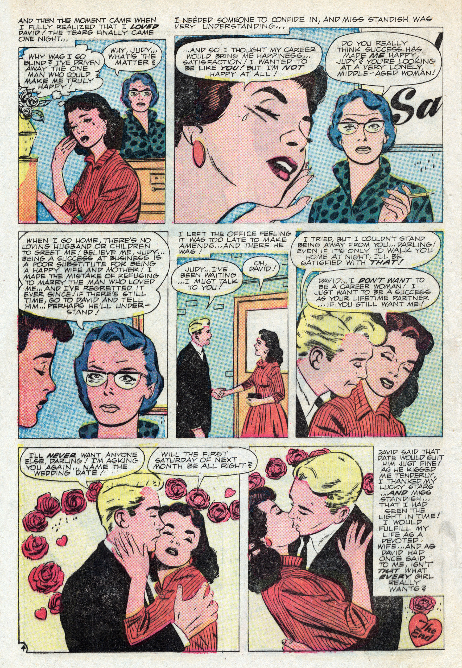 Read online Love Romances comic -  Issue #74 - 24