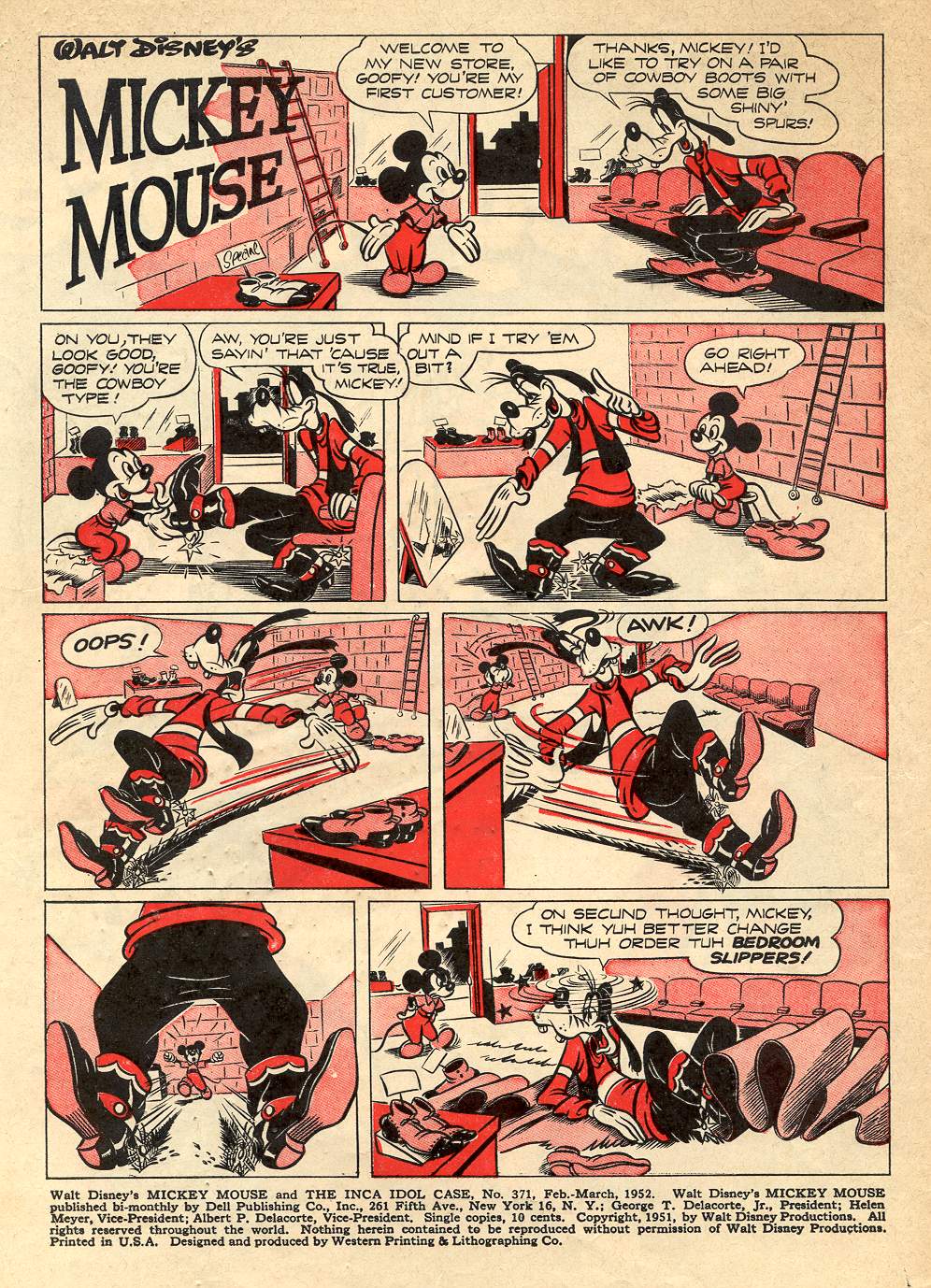 Read online Four Color Comics comic -  Issue #371 - 2