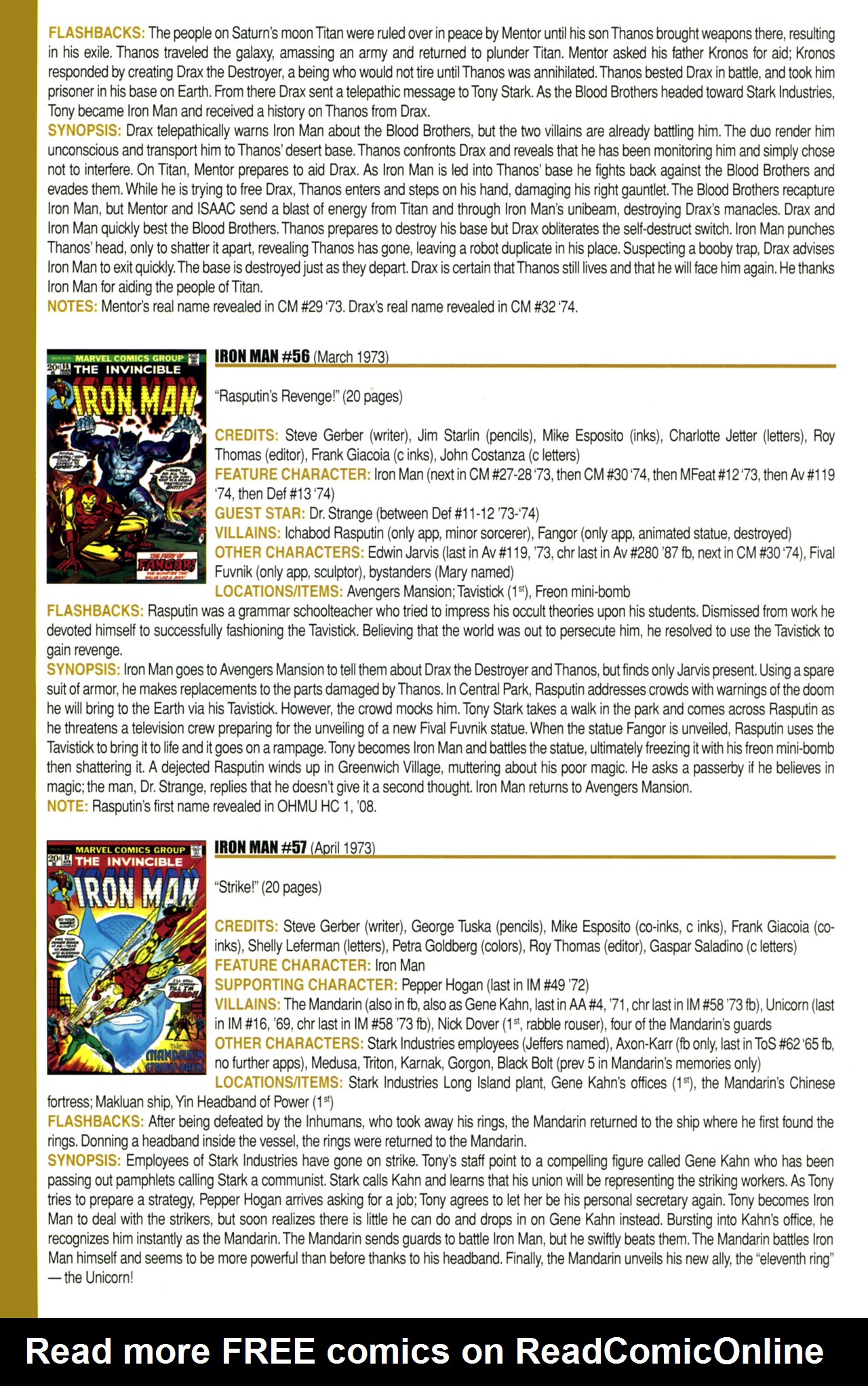 Read online Official Index to the Marvel Universe comic -  Issue #3 - 42