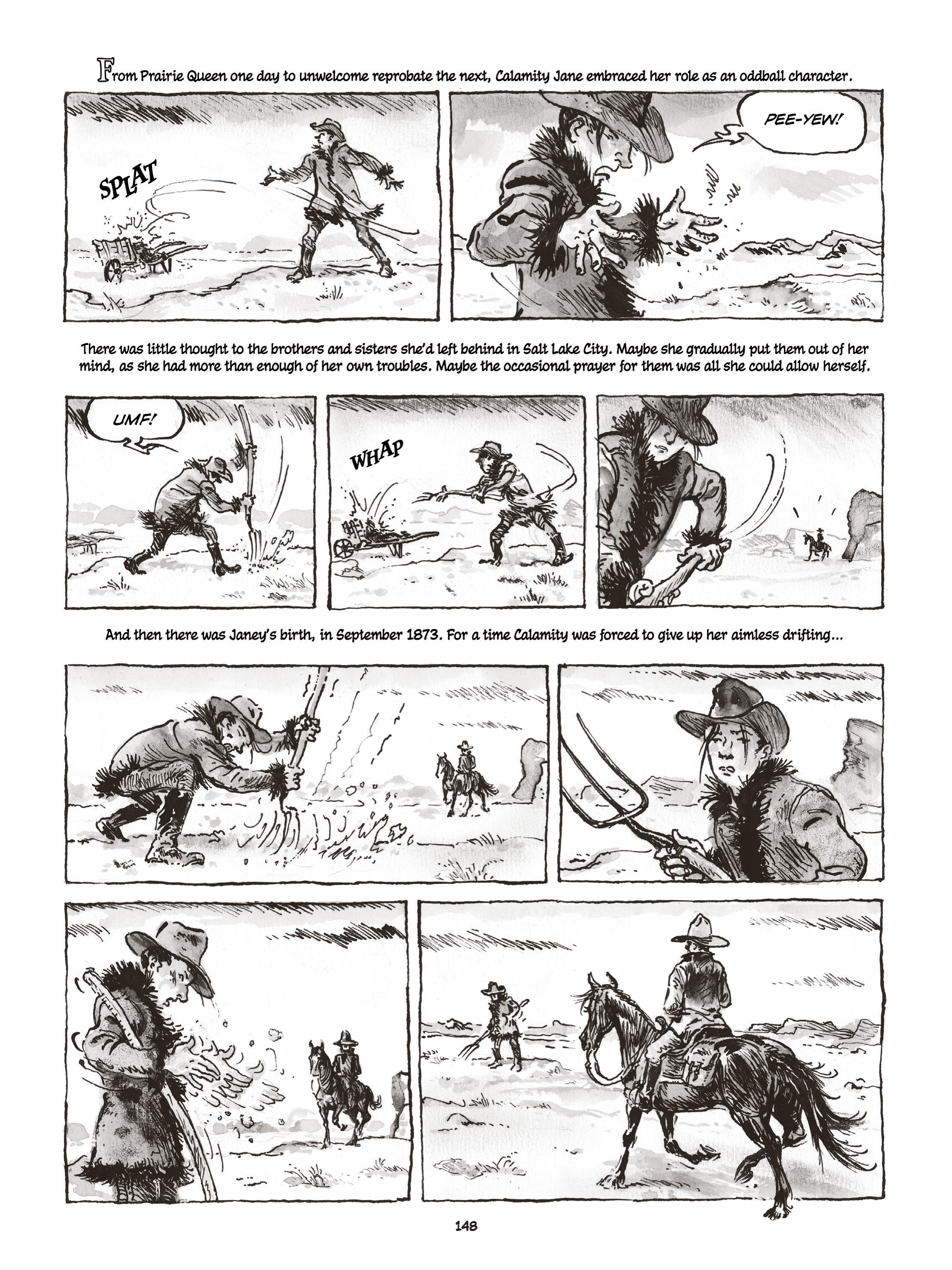 Read online Calamity Jane: The Calamitous Life of Martha Jane Cannary comic -  Issue # TPB (Part 2) - 49