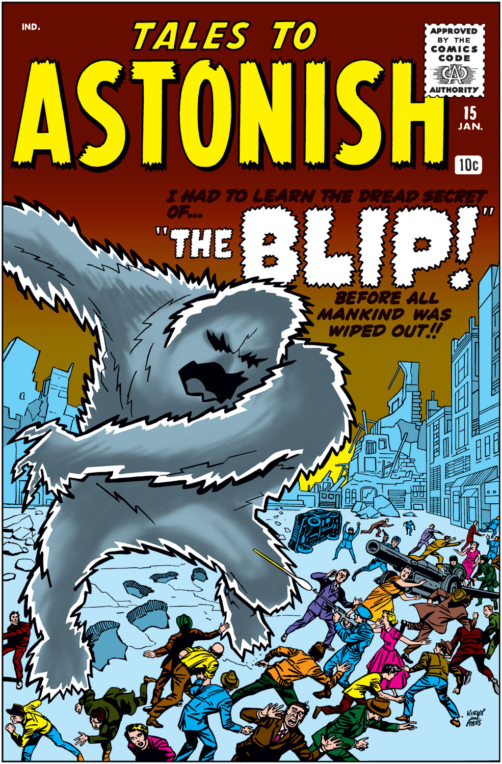 Read online Tales to Astonish (1959) comic -  Issue #15 - 1