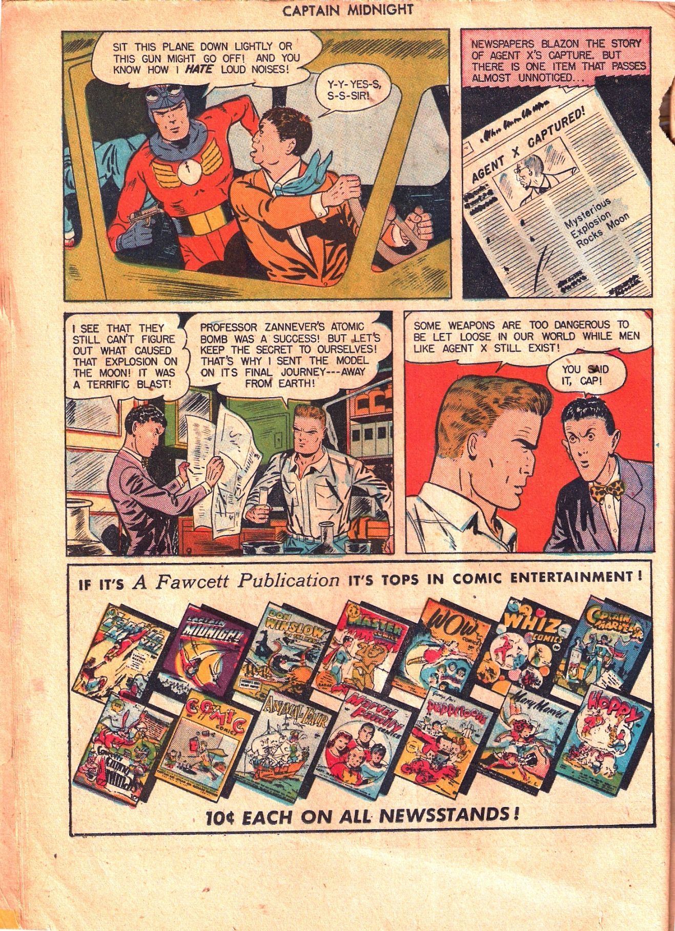 Read online Captain Midnight (1942) comic -  Issue #45 - 12