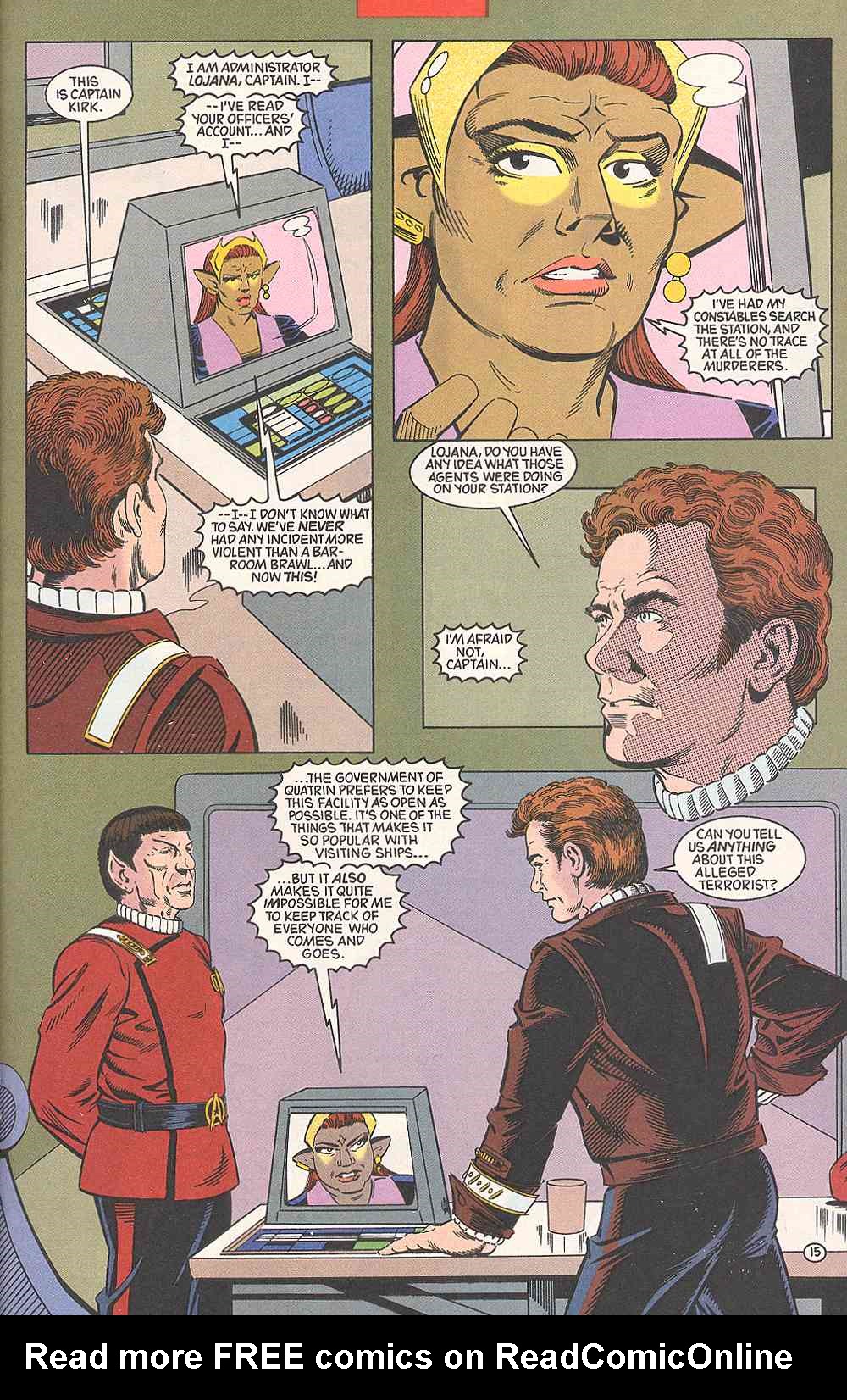 Read online Star Trek (1989) comic -  Issue #30 - 19