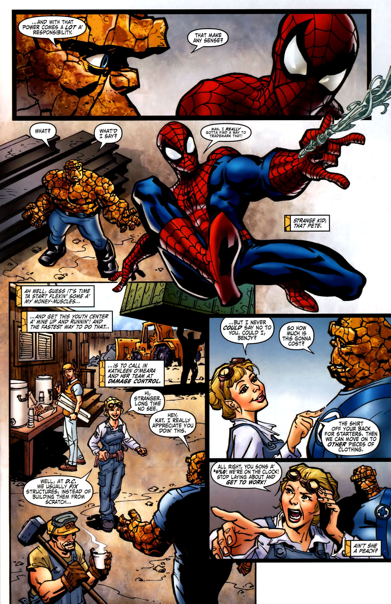 Read online The Thing (2006) comic -  Issue #6 - 15