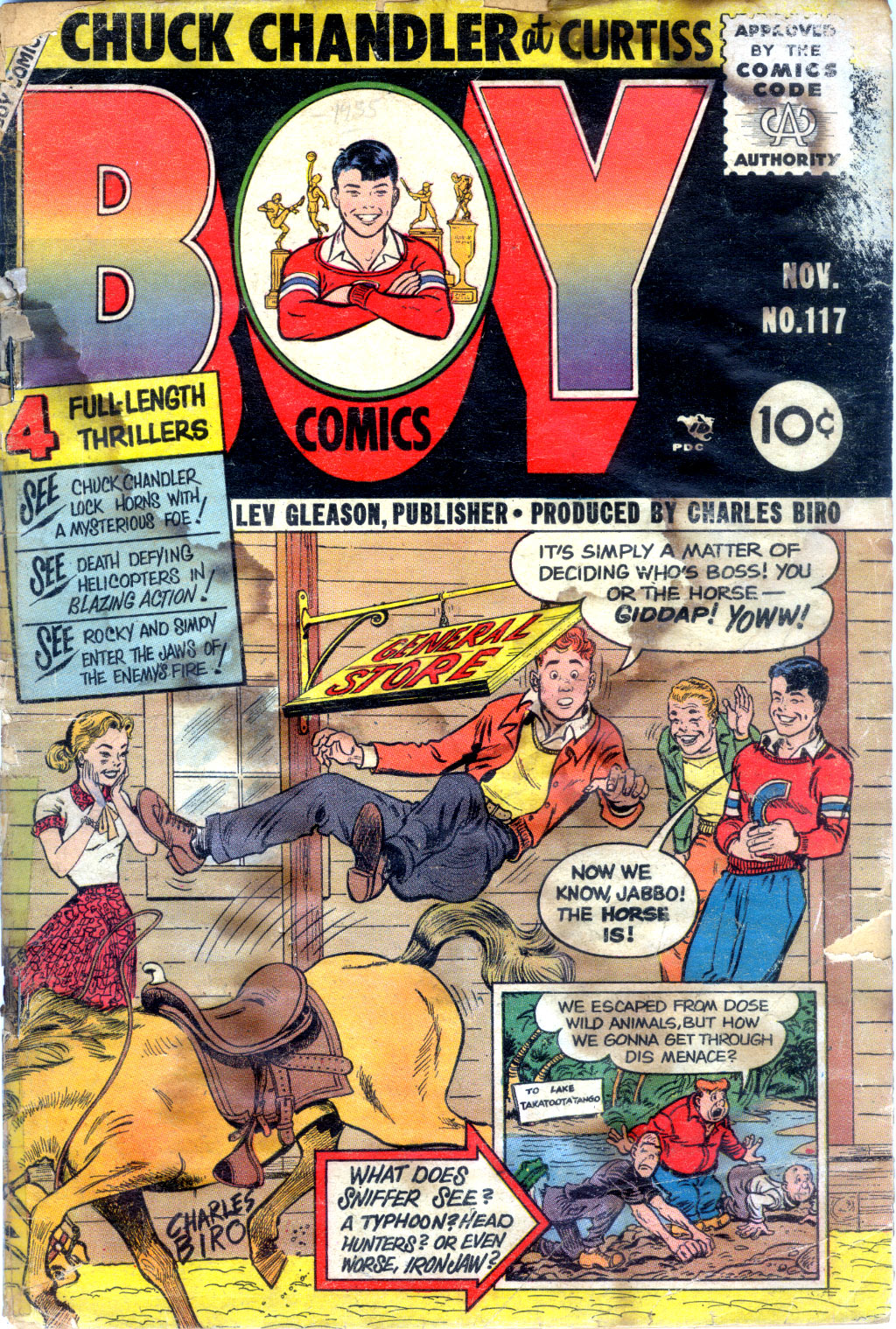 Read online Boy Comics comic -  Issue #117 - 1