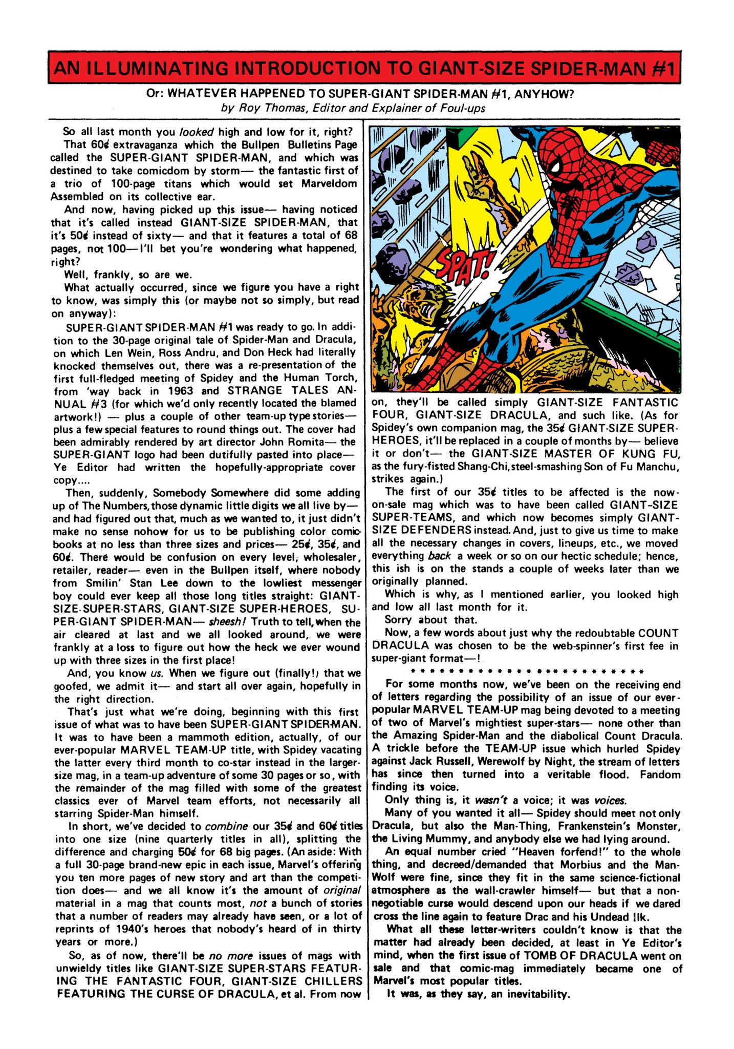 Read online Marvel Masterworks: Marvel Team-Up comic -  Issue # TPB 3 (Part 1) - 38