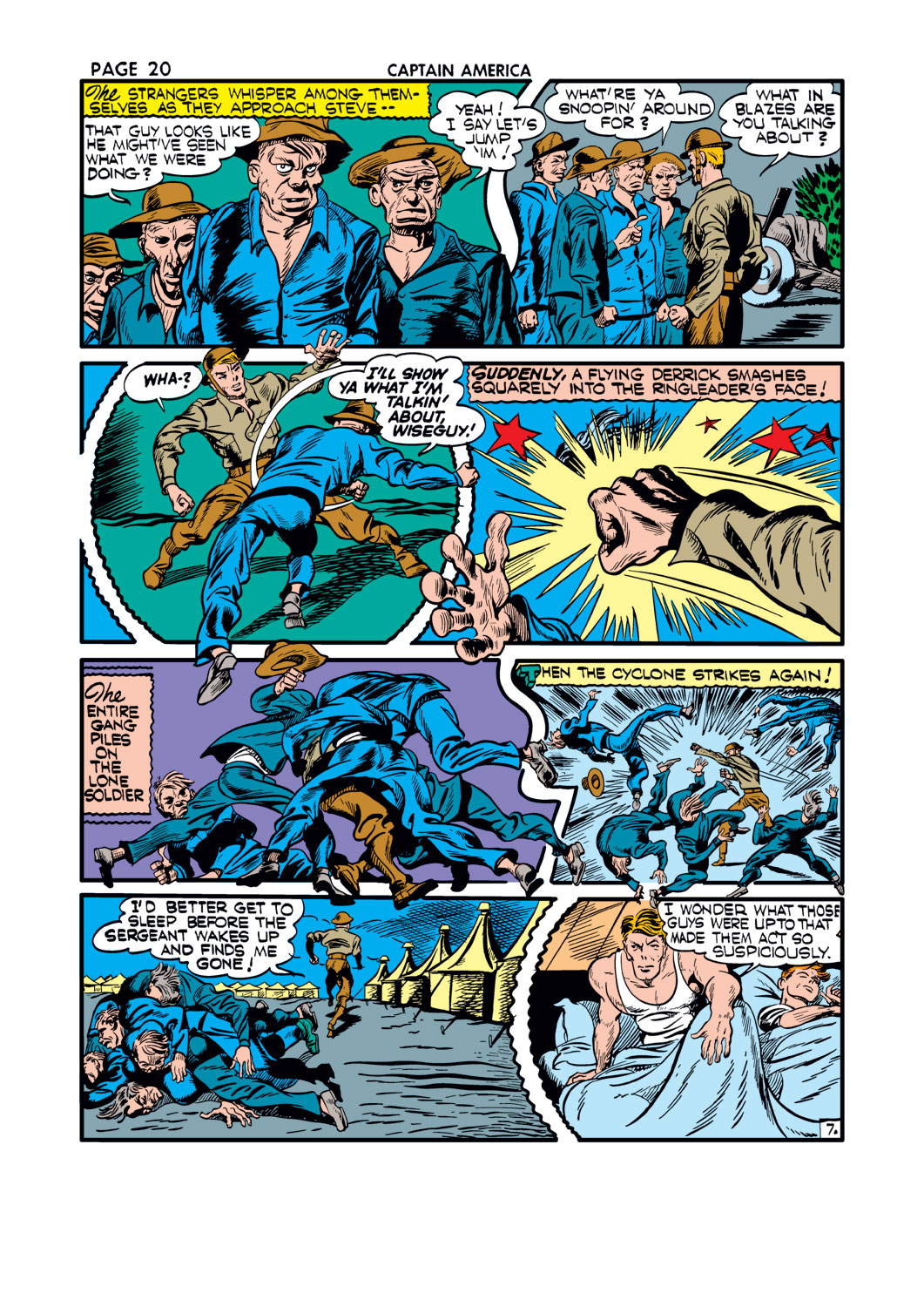 Captain America Comics 8 Page 22