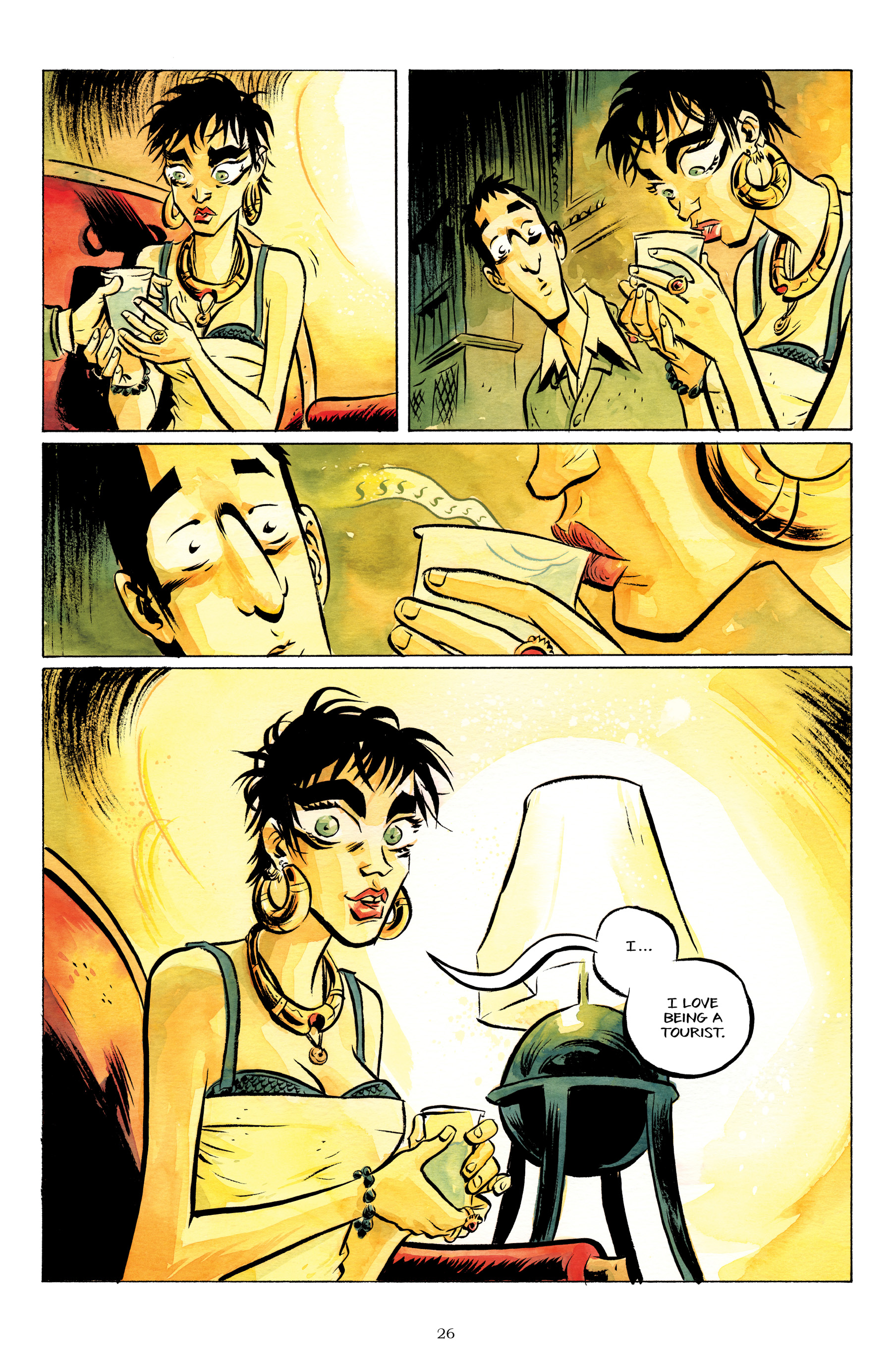Read online Neil Gaiman’s How To Talk To Girls At Parties comic -  Issue # Full - 27