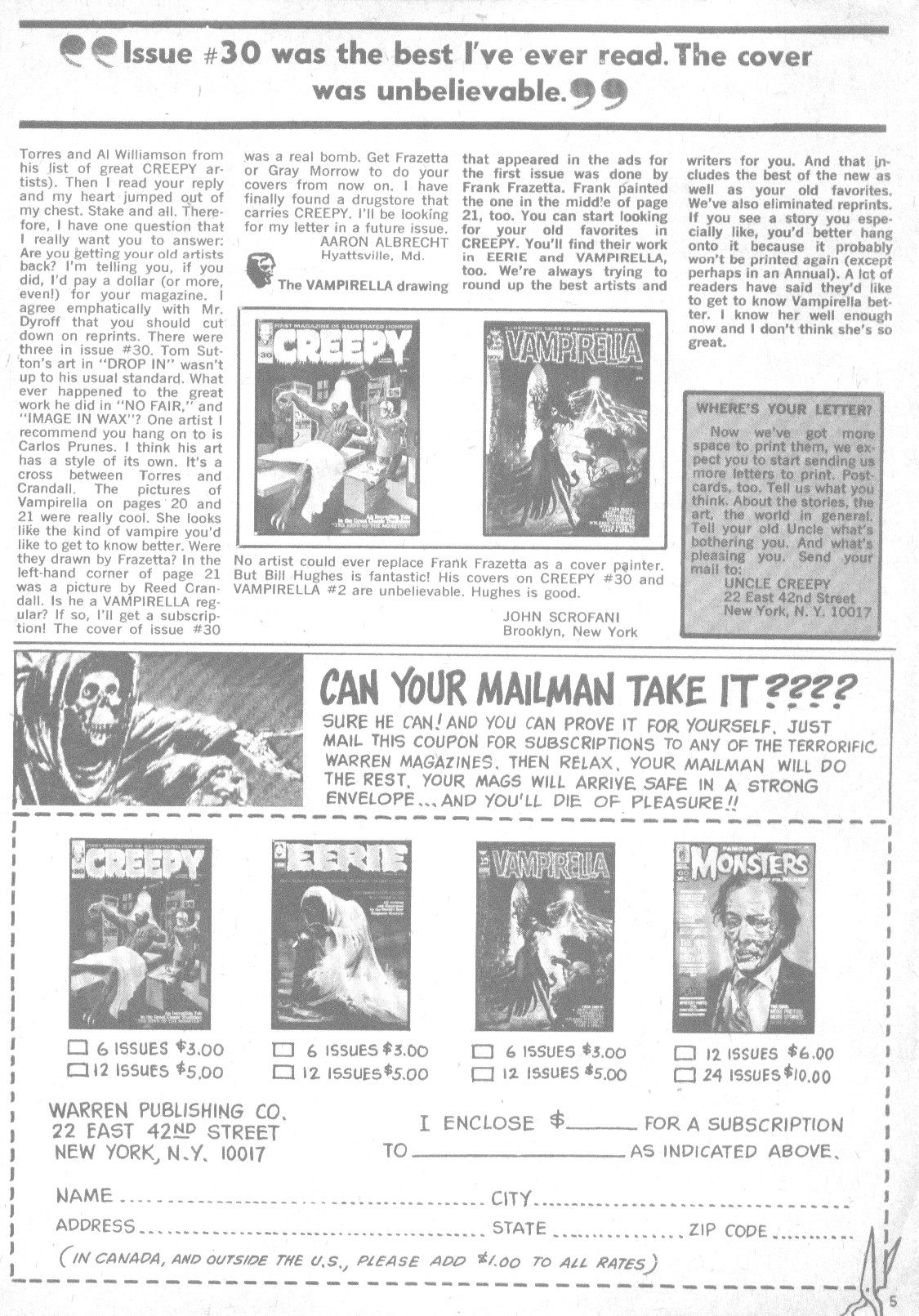 Creepy (1964) Issue #32 #32 - English 5