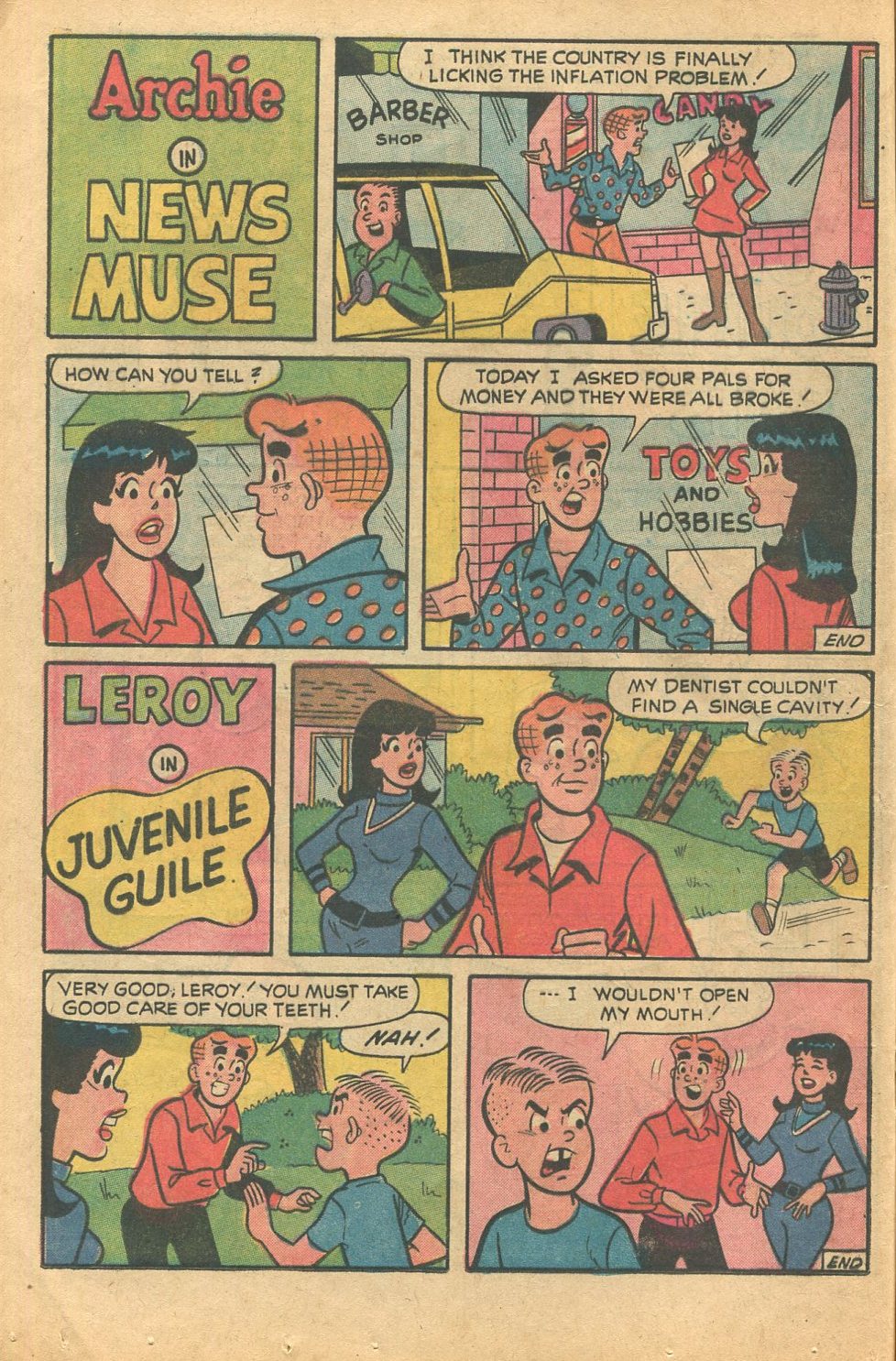 Read online Archie's Joke Book Magazine comic -  Issue #186 - 16