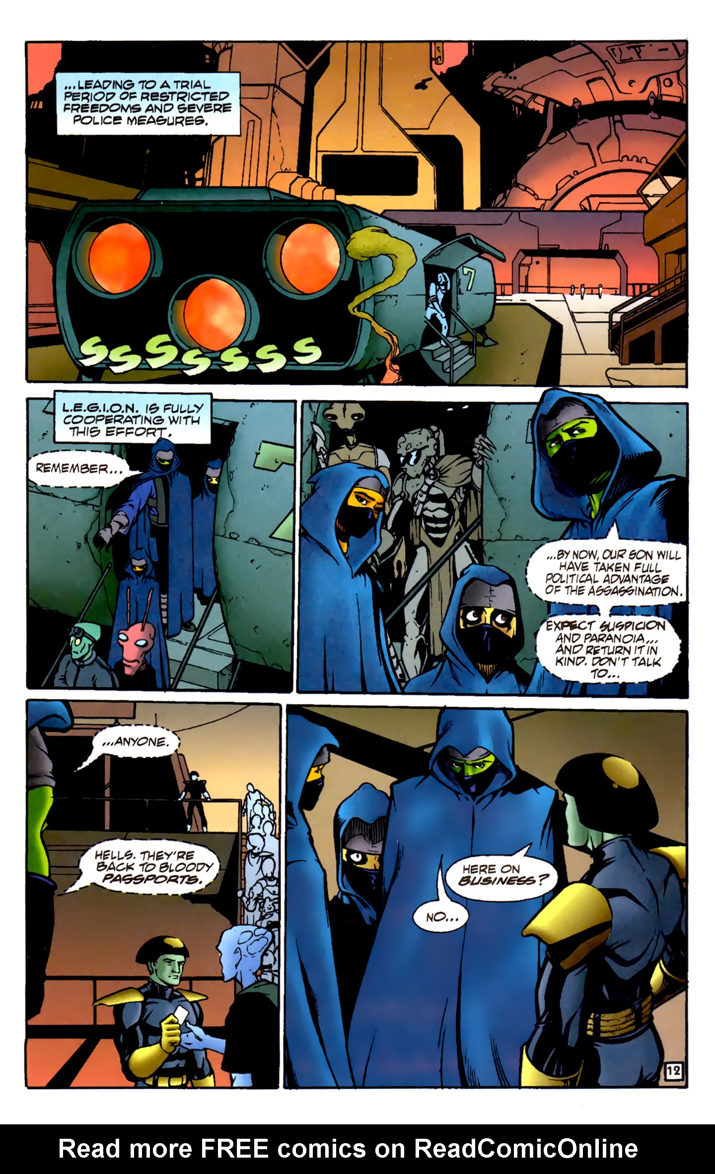 Read online R.E.B.E.L.S. '94 comic -  Issue #14 - 13