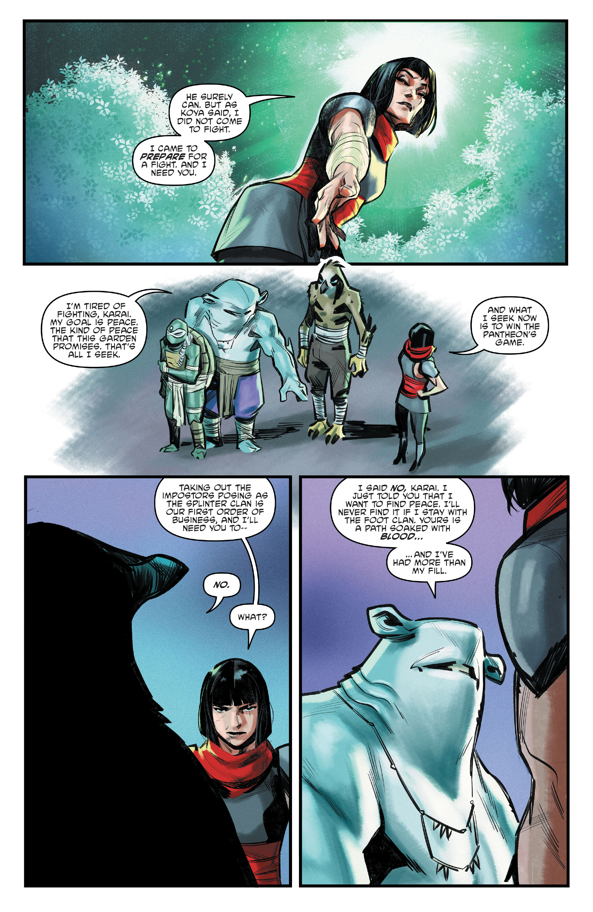 Read online Teenage Mutant Ninja Turtles: The Armageddon Game - The Alliance comic -  Issue #4 - 23