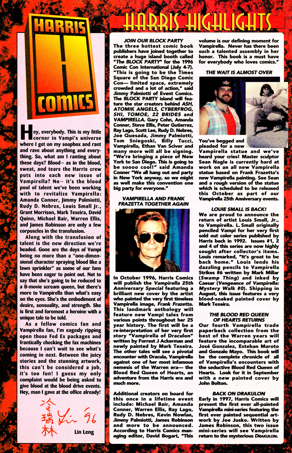 Read online Vampirella Strikes (1995) comic -  Issue #6 - 15