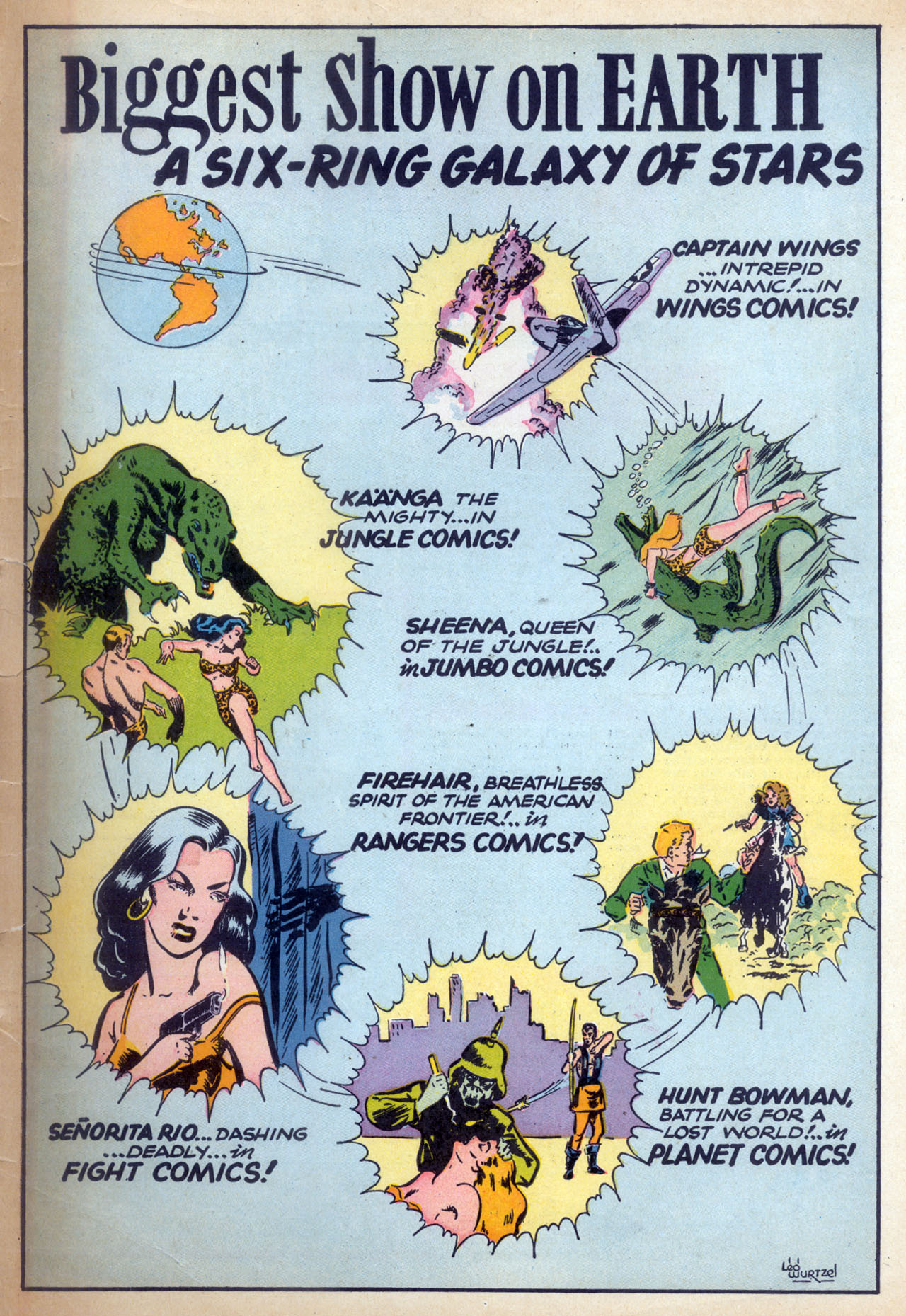 Read online Fight Comics comic -  Issue #43 - 51