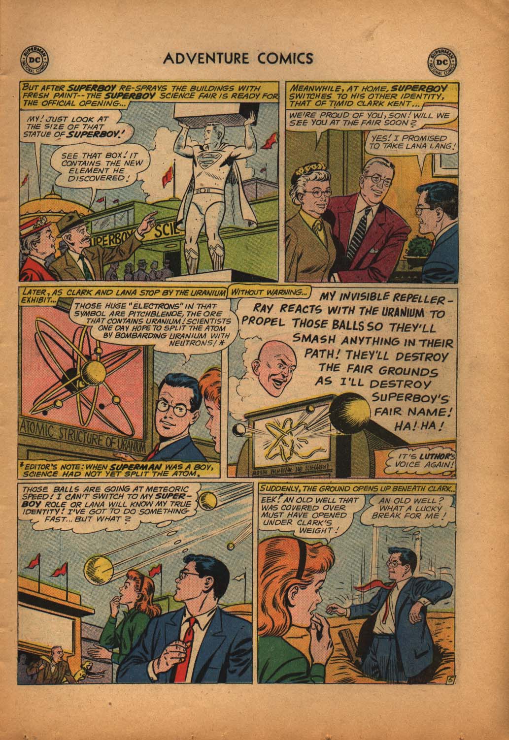 Read online Adventure Comics (1938) comic -  Issue #292 - 7