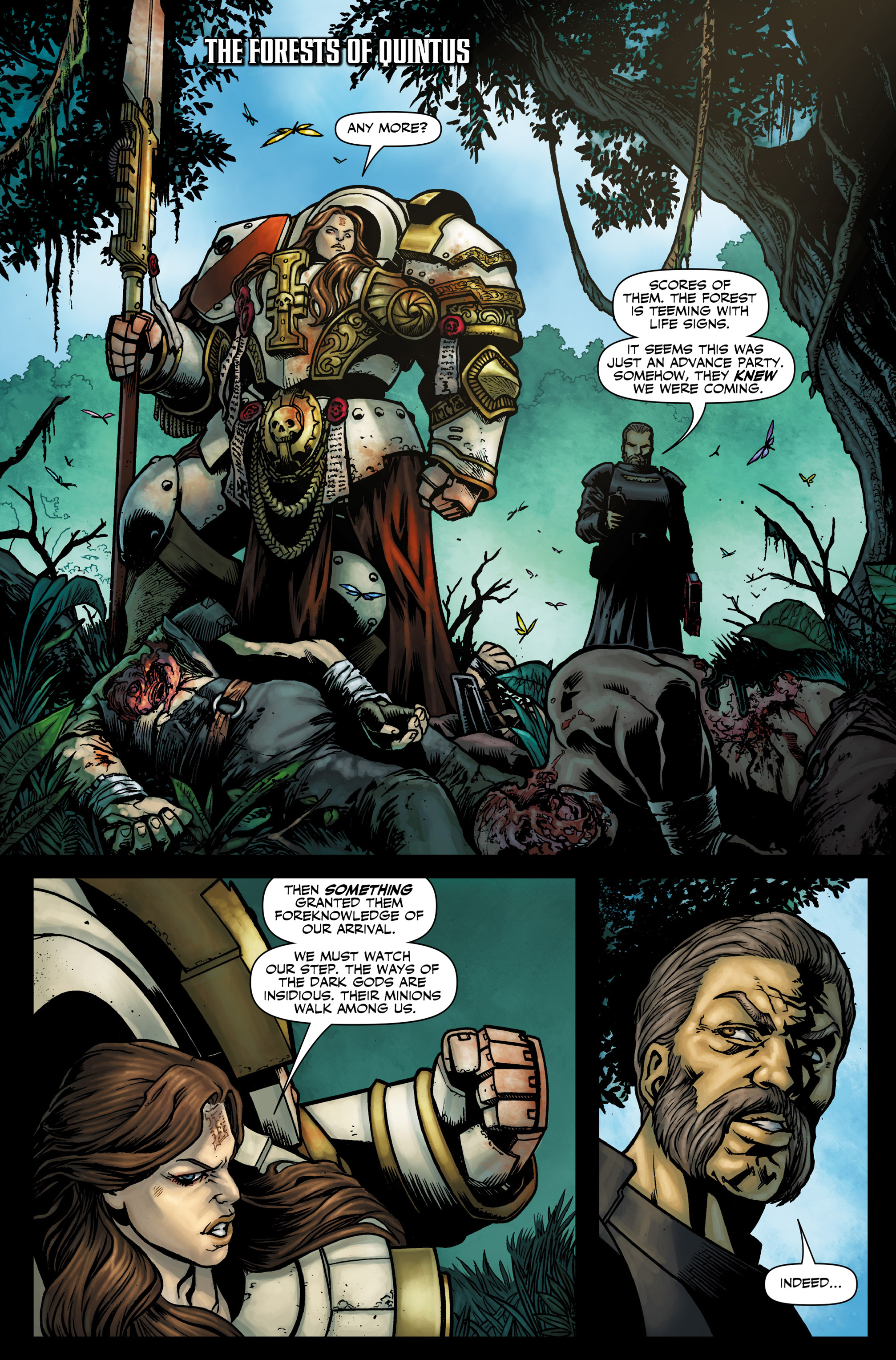 Read online Warhammer 40,000: Will of Iron comic -  Issue #7 - 8