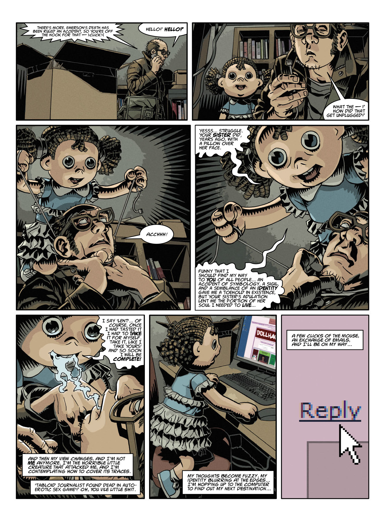 Read online Tharg's Creepy Chronicles comic -  Issue # TPB - 141