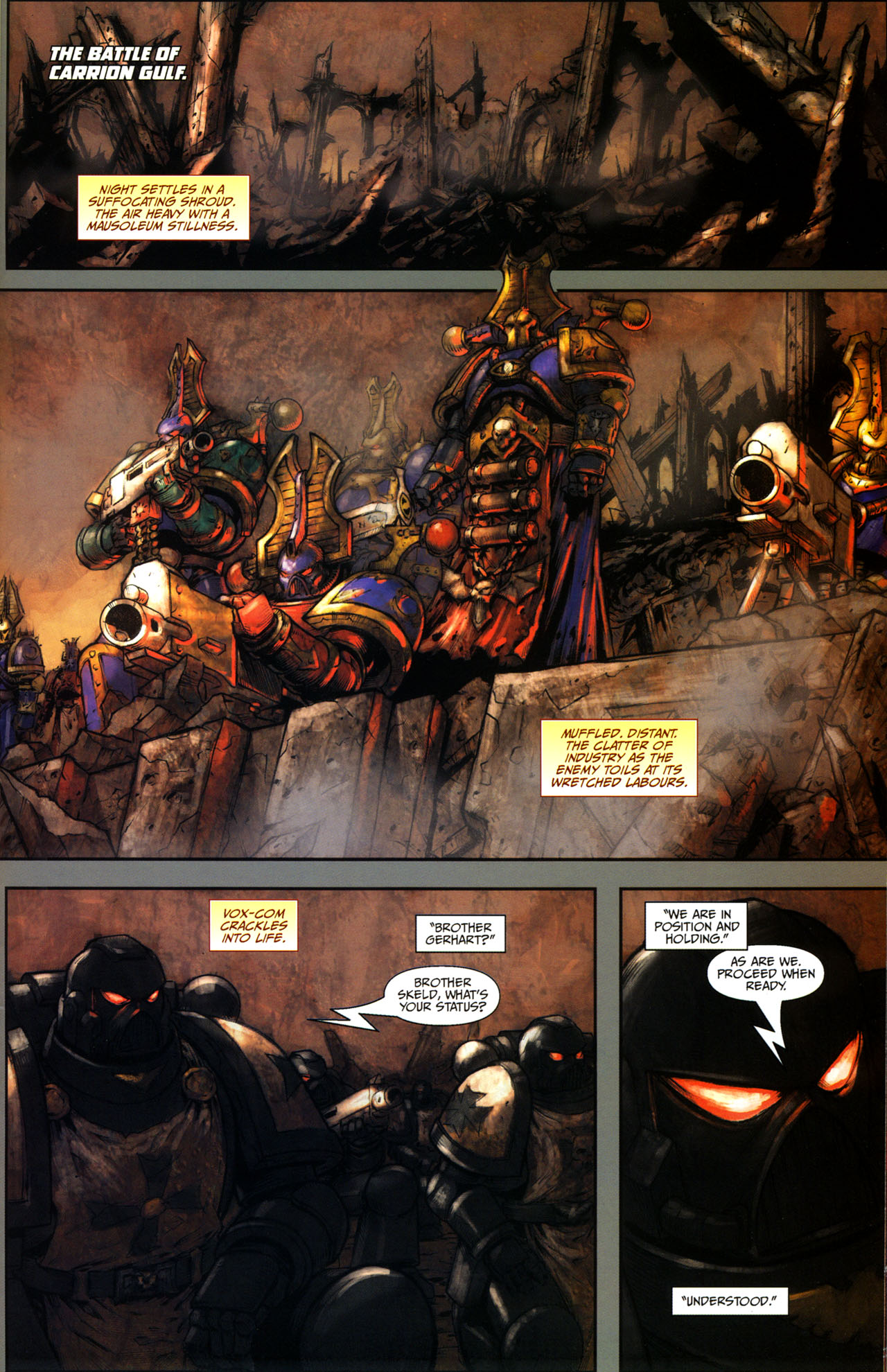 Read online Warhammer 40,000: Damnation Crusade comic -  Issue #5 - 16