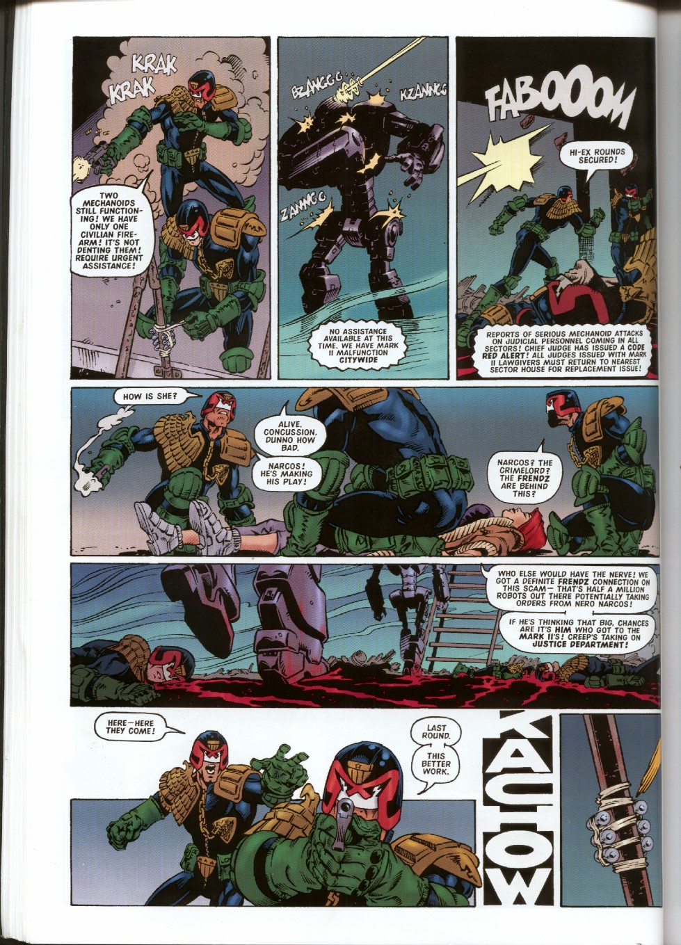 Read online Judge Dredd [Collections - Hamlyn | Mandarin] comic -  Issue # TPB Doomsday For Mega-City One - 56