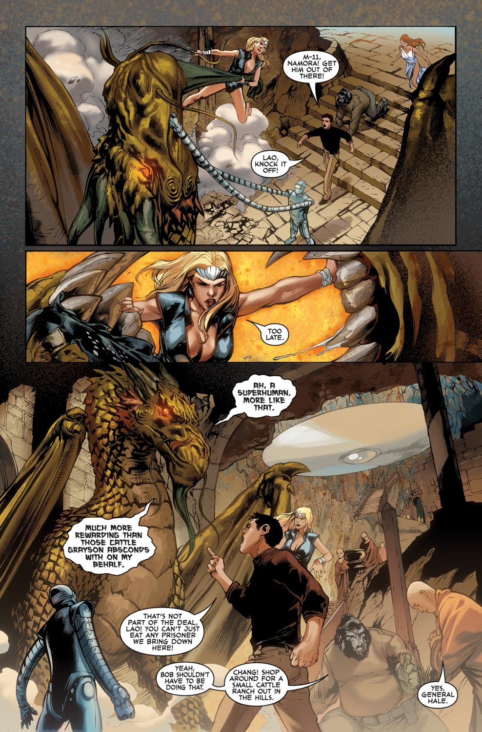 Read online Agents Of Atlas (2009) comic -  Issue #1 - 21