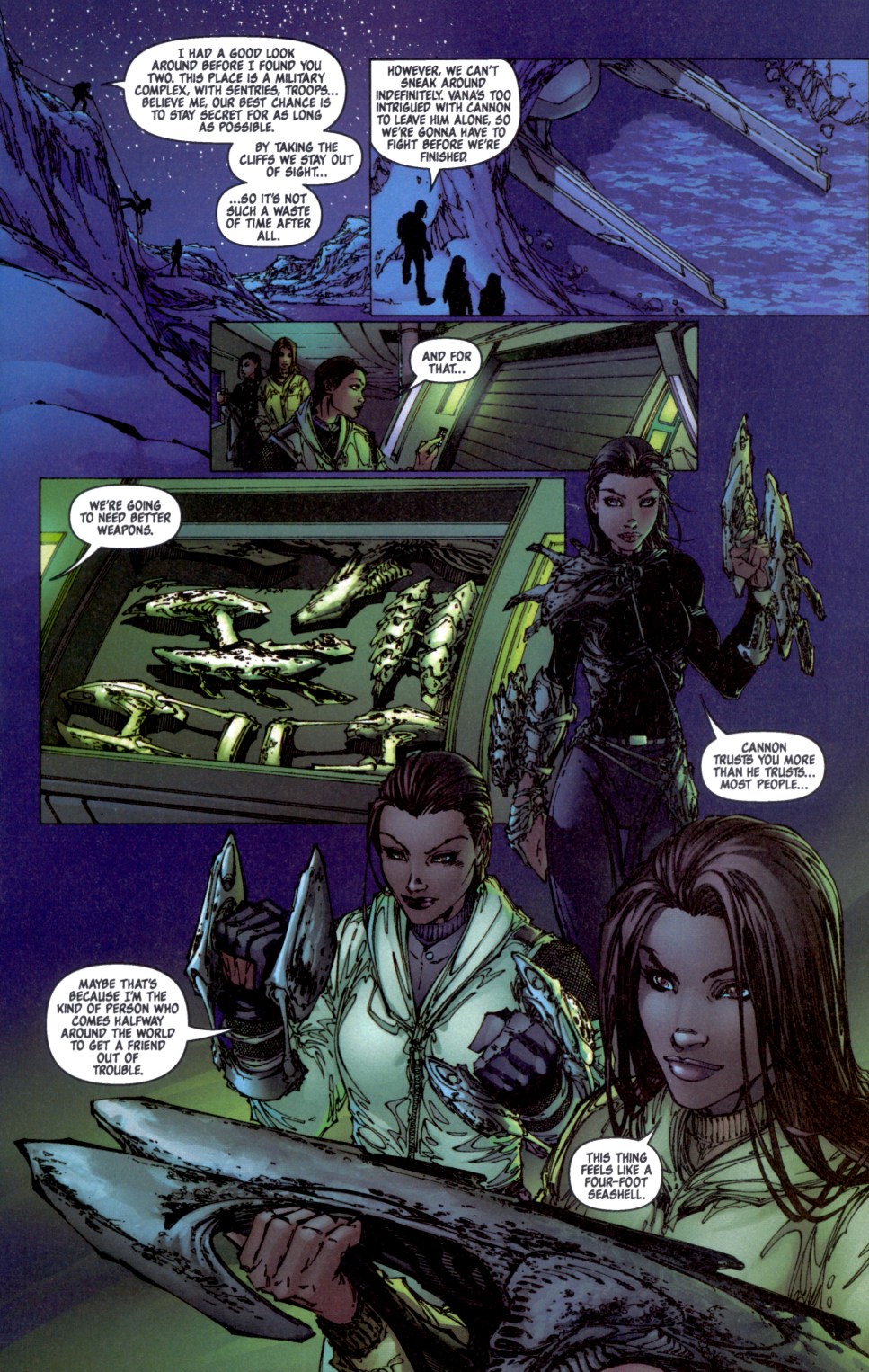 Read online Fathom (1998) comic -  Issue #14 - 9