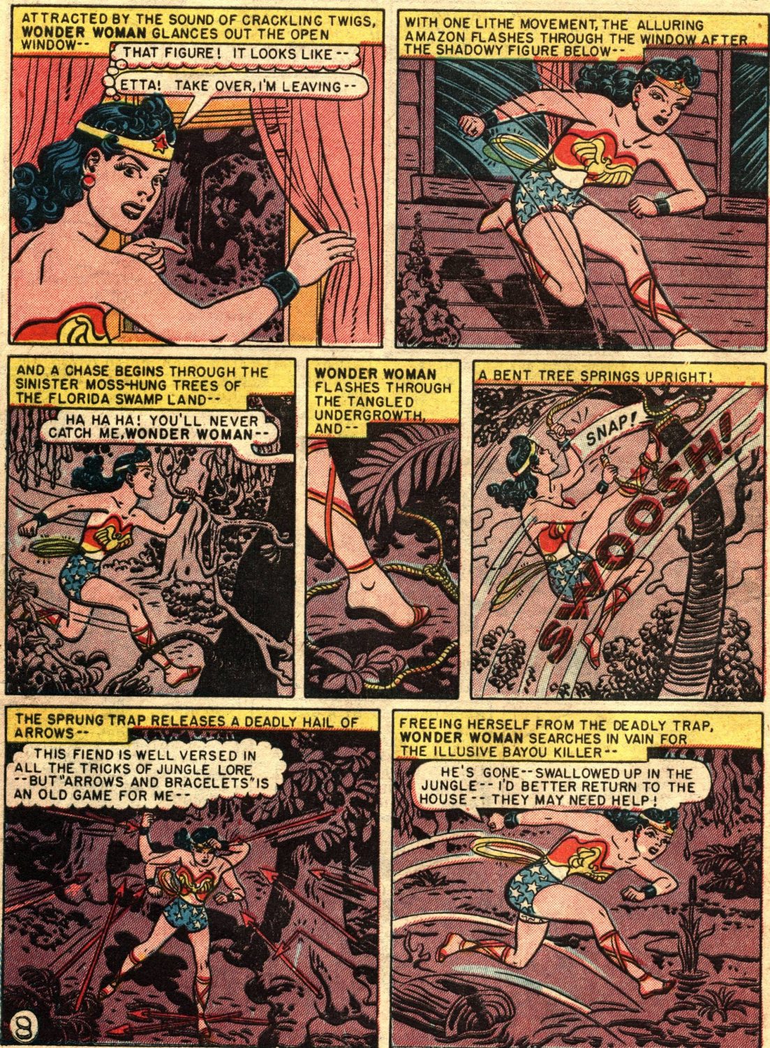 Read online Wonder Woman (1942) comic -  Issue #43 - 44