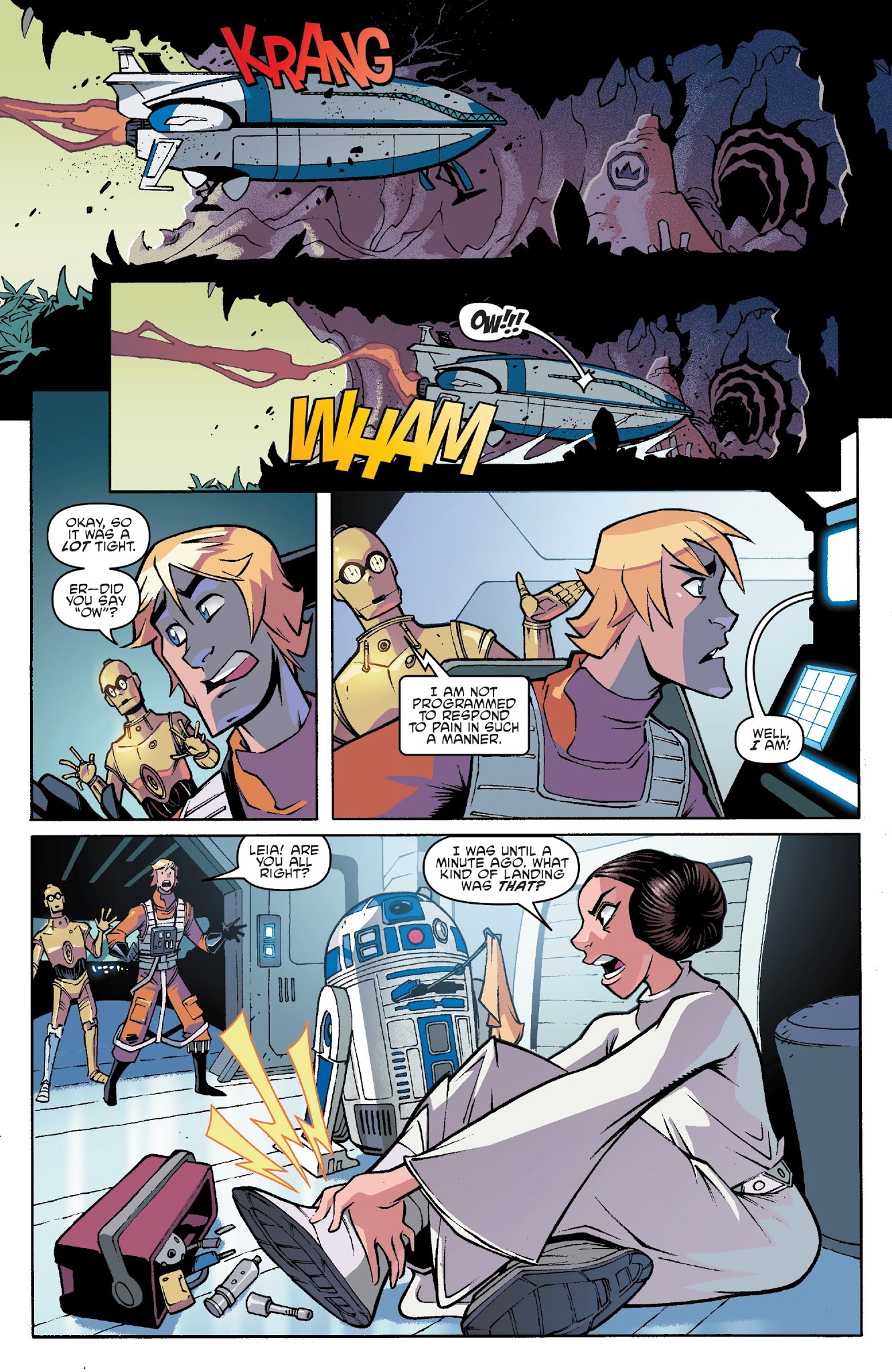 Read online Star Wars Adventures: Tales From Vader's Castle comic -  Issue #4 - 29