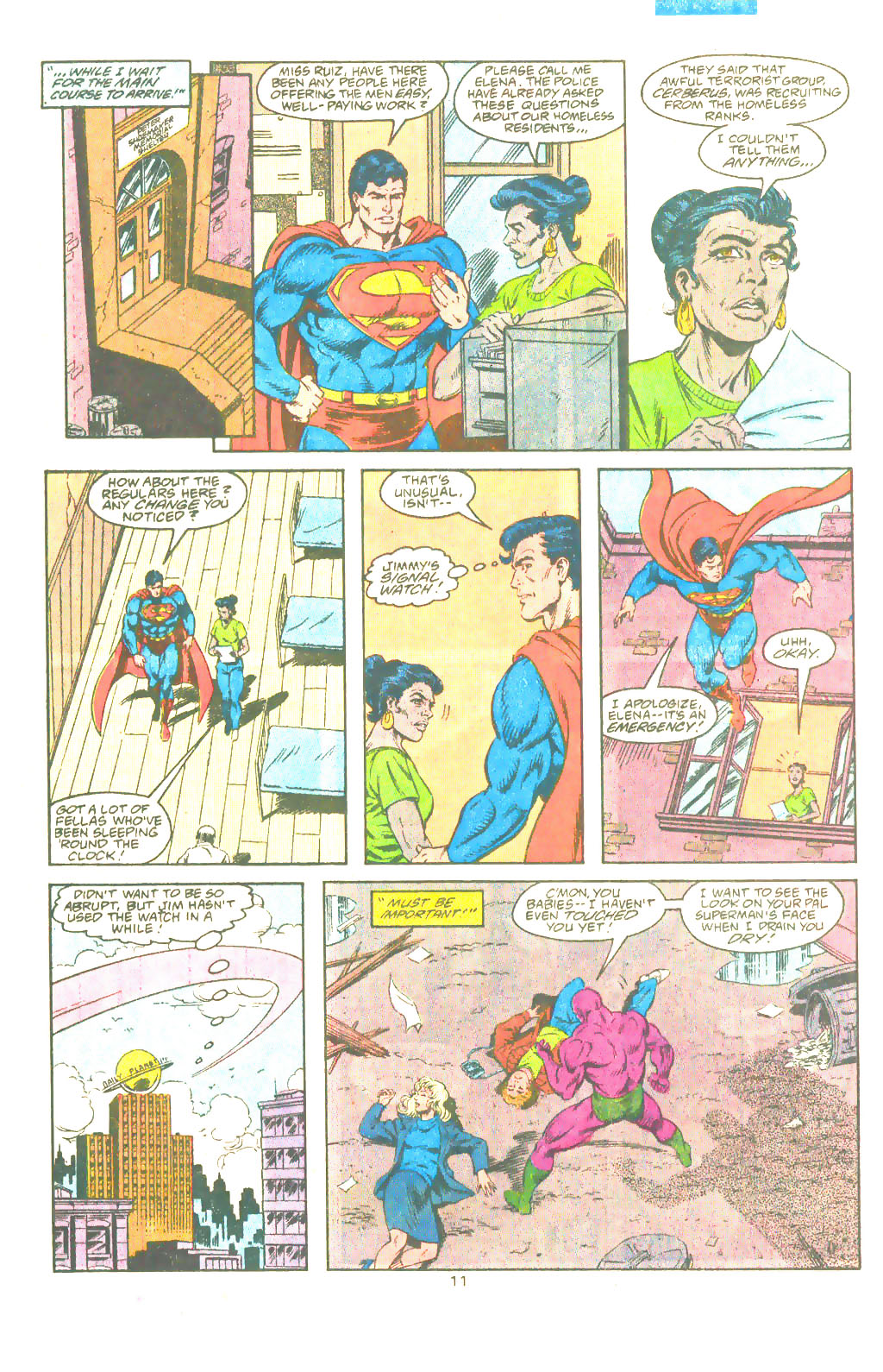 Read online Adventures of Superman (1987) comic -  Issue #482 - 12