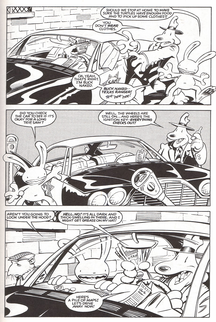 Read online Sam & Max Surfin' The Highway (1995) comic -  Issue # TPB (Part 1) - 56