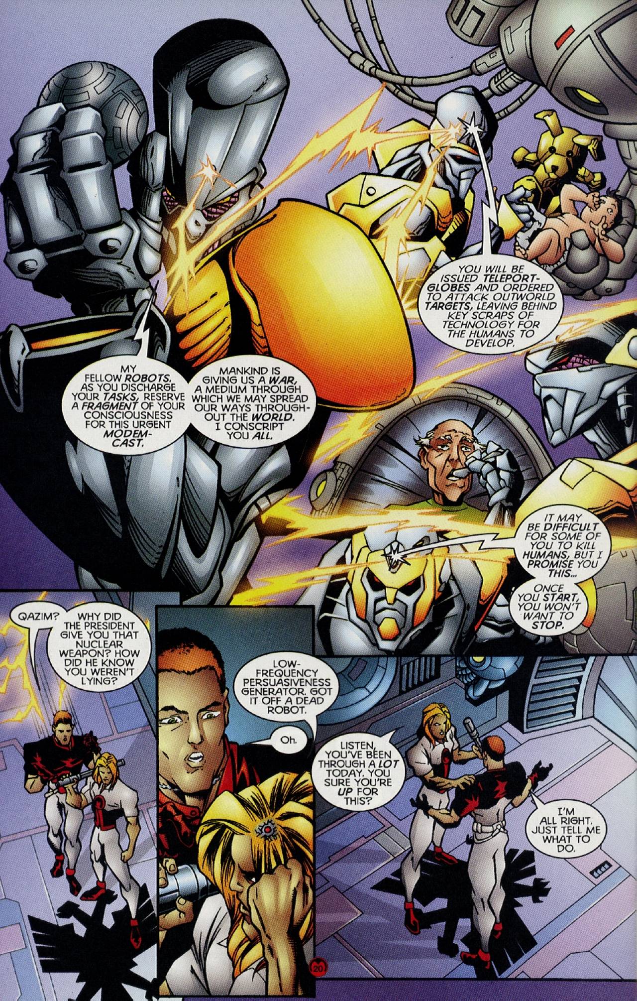 Read online Magnus Robot Fighter (1997) comic -  Issue #12 - 16
