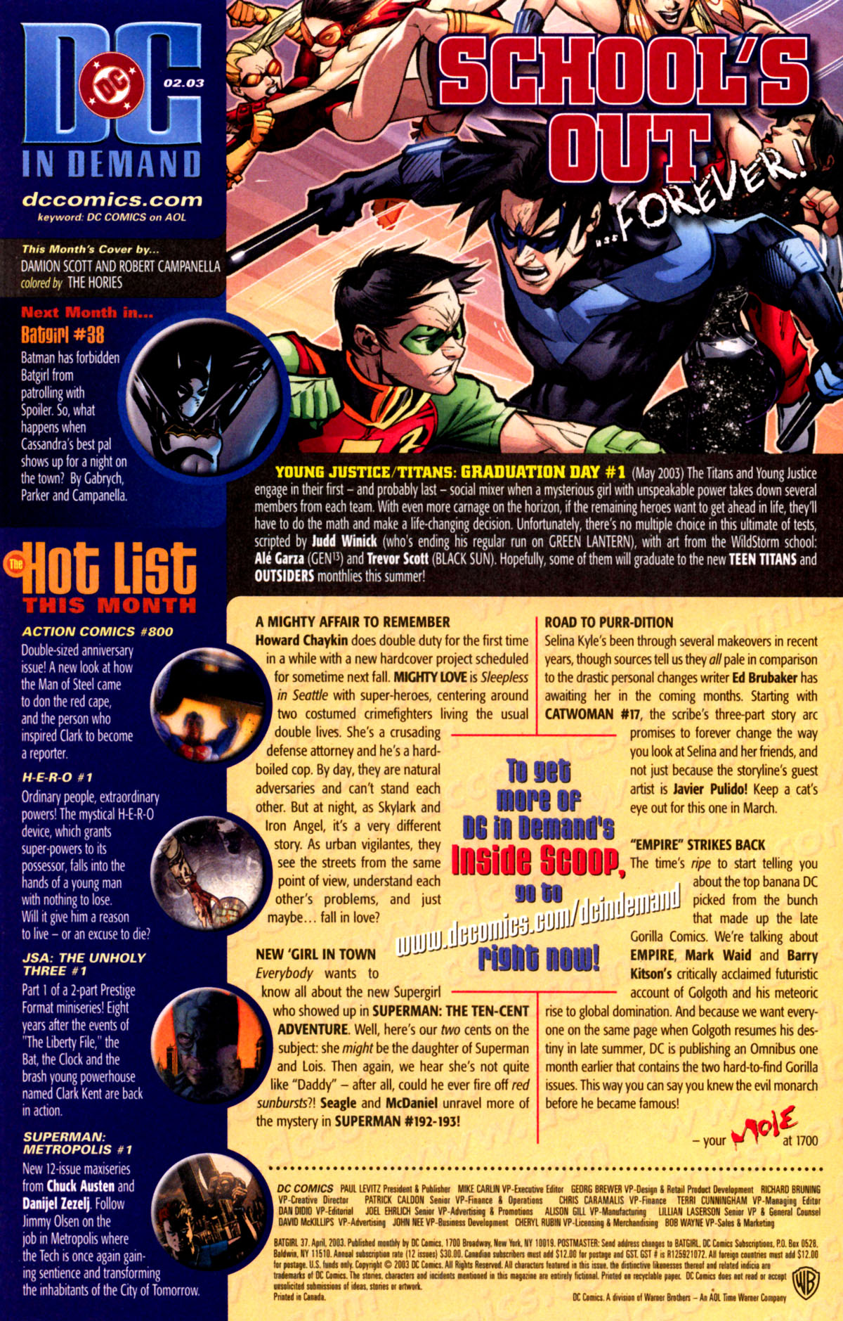 Read online Batgirl (2000) comic -  Issue #37 - 24