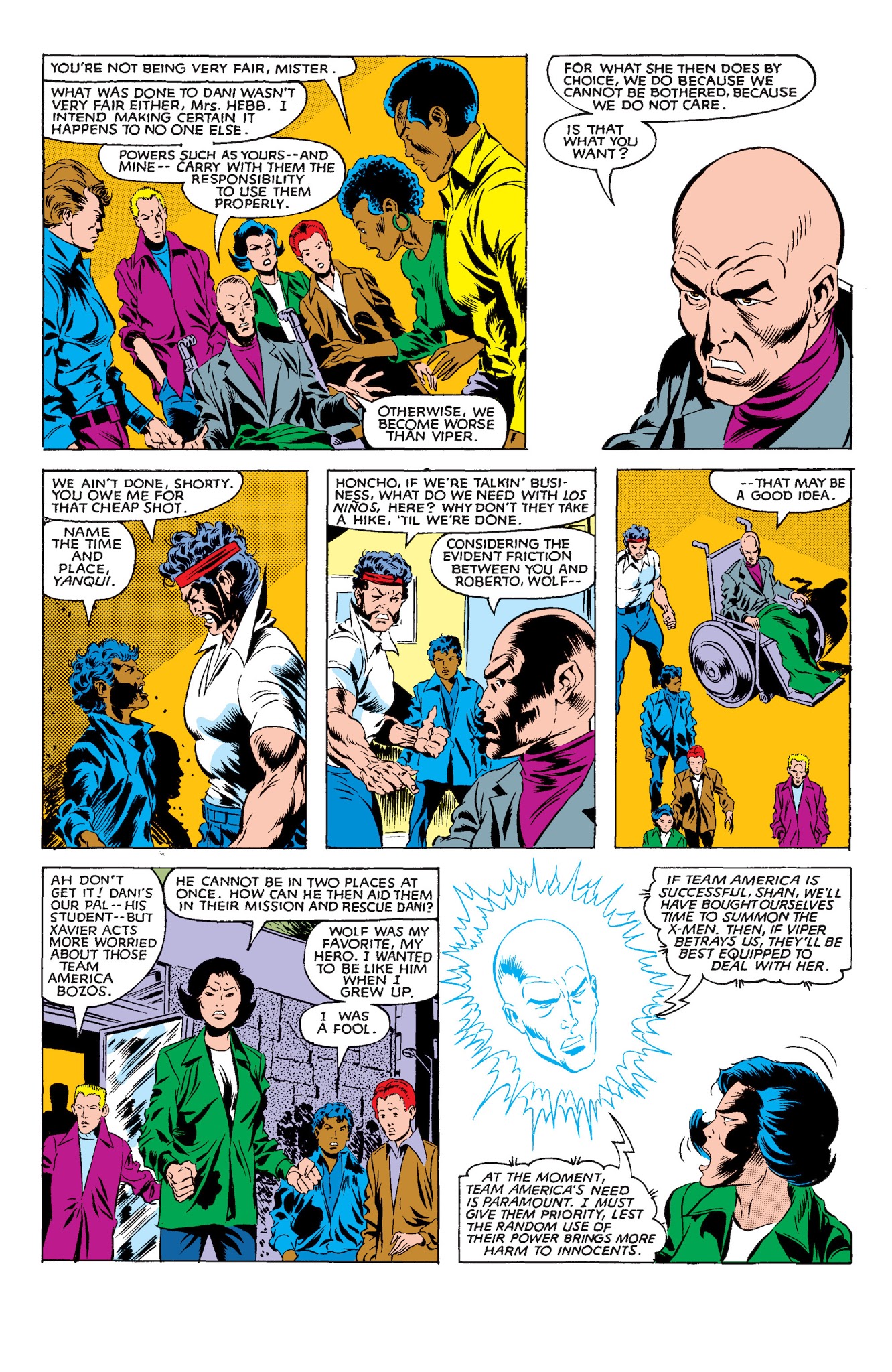 Read online New Mutants Classic comic -  Issue # TPB 1 - 190