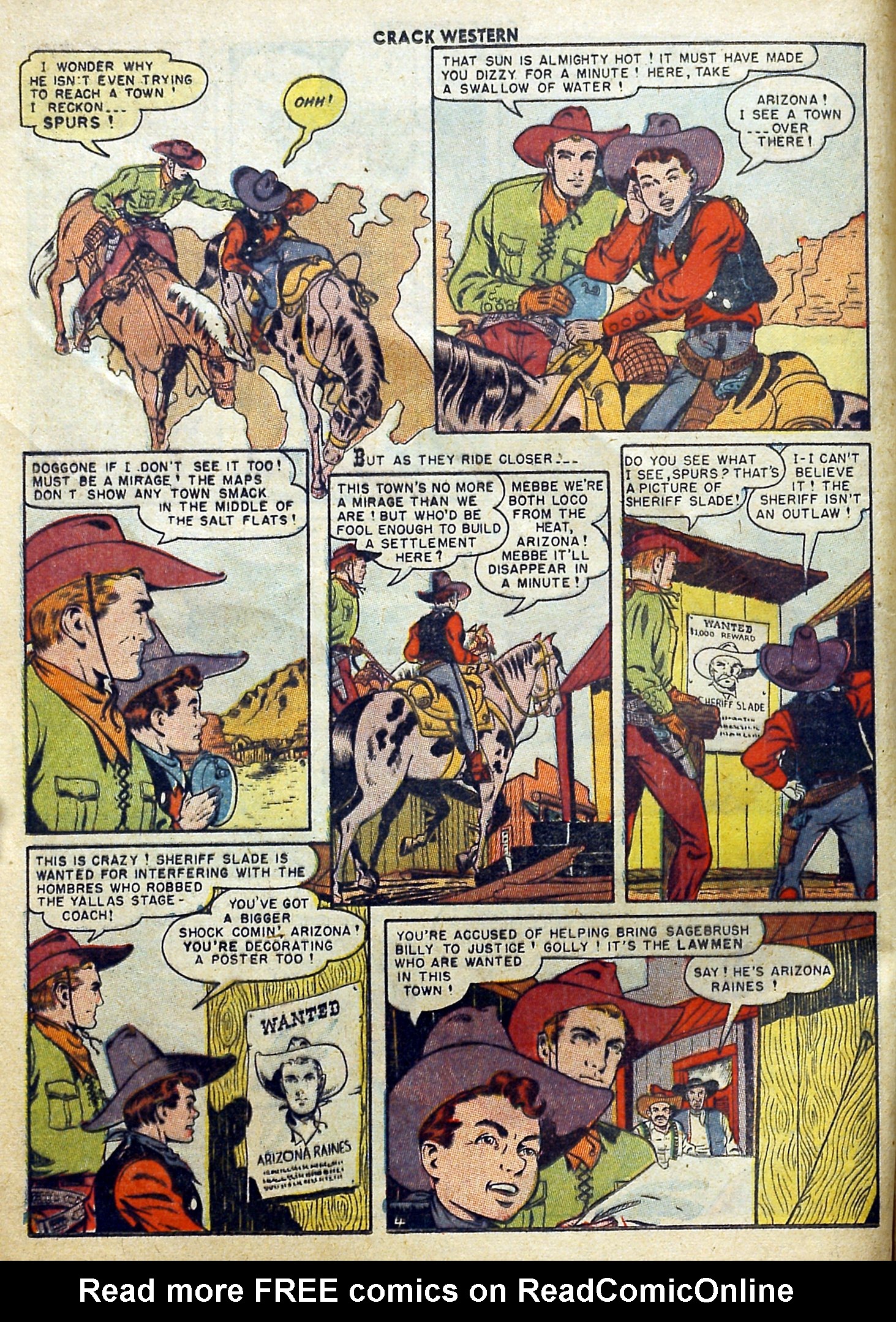 Read online Crack Western comic -  Issue #68 - 6