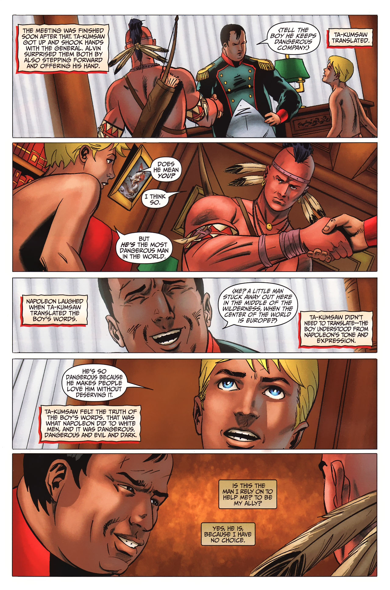 Read online Red Prophet: The Tales of Alvin Maker comic -  Issue #9 - 8