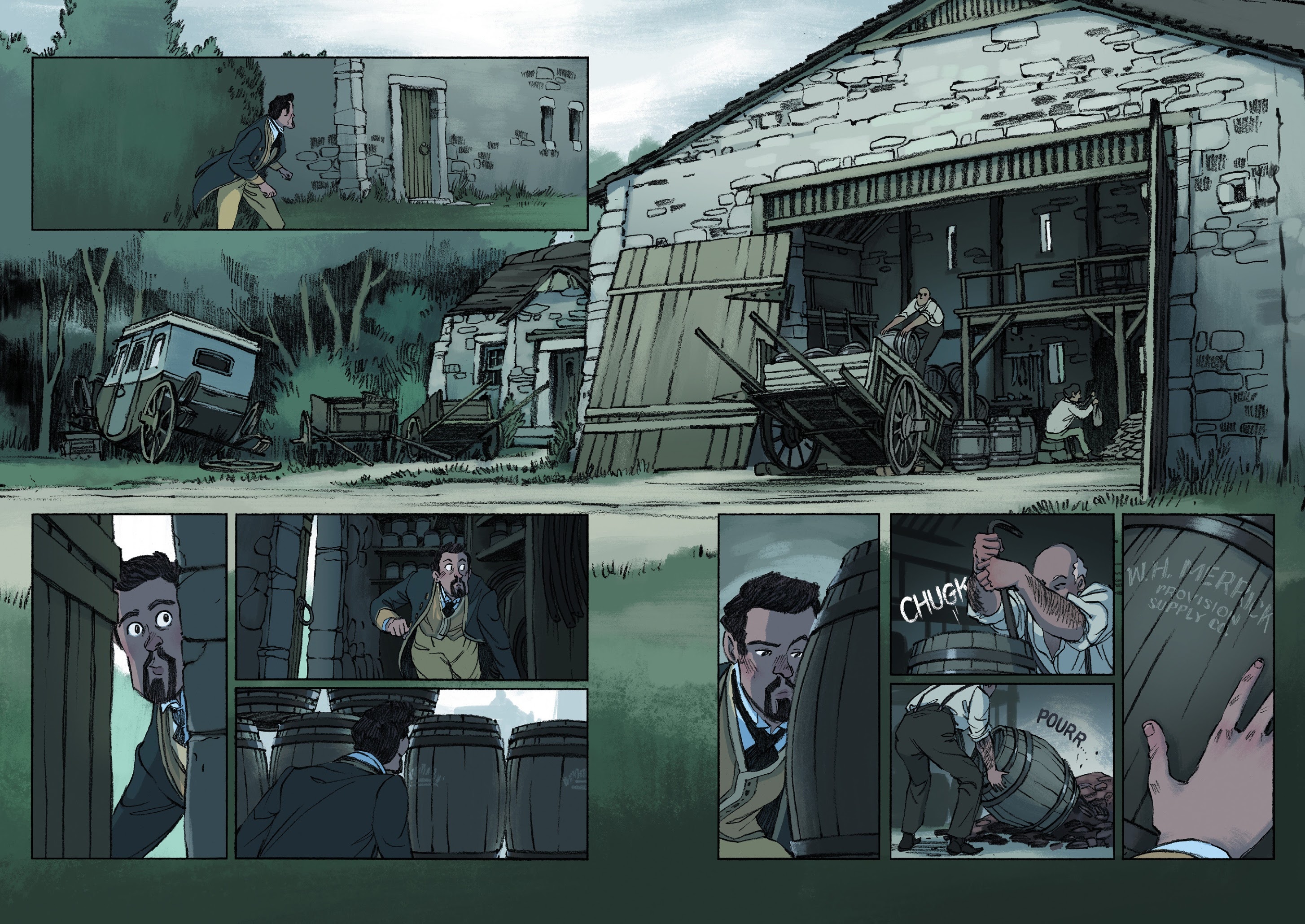 Read online Delilah Dirk and the King's Shilling comic -  Issue # TPB (Part 2) - 42