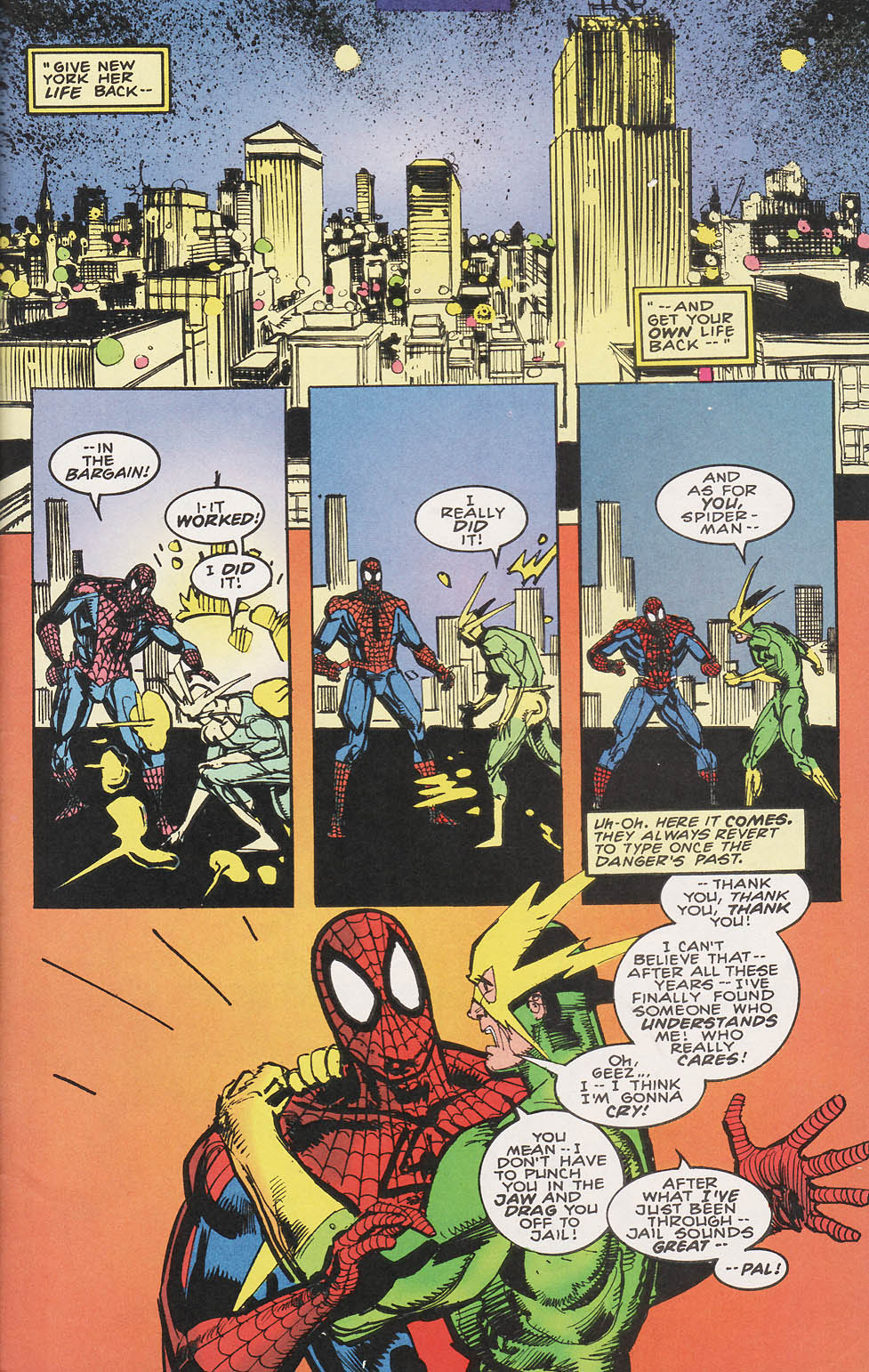 Read online Spider-Man (1990) comic -  Issue #40 - Light The Night Part 3 of 3 - 20