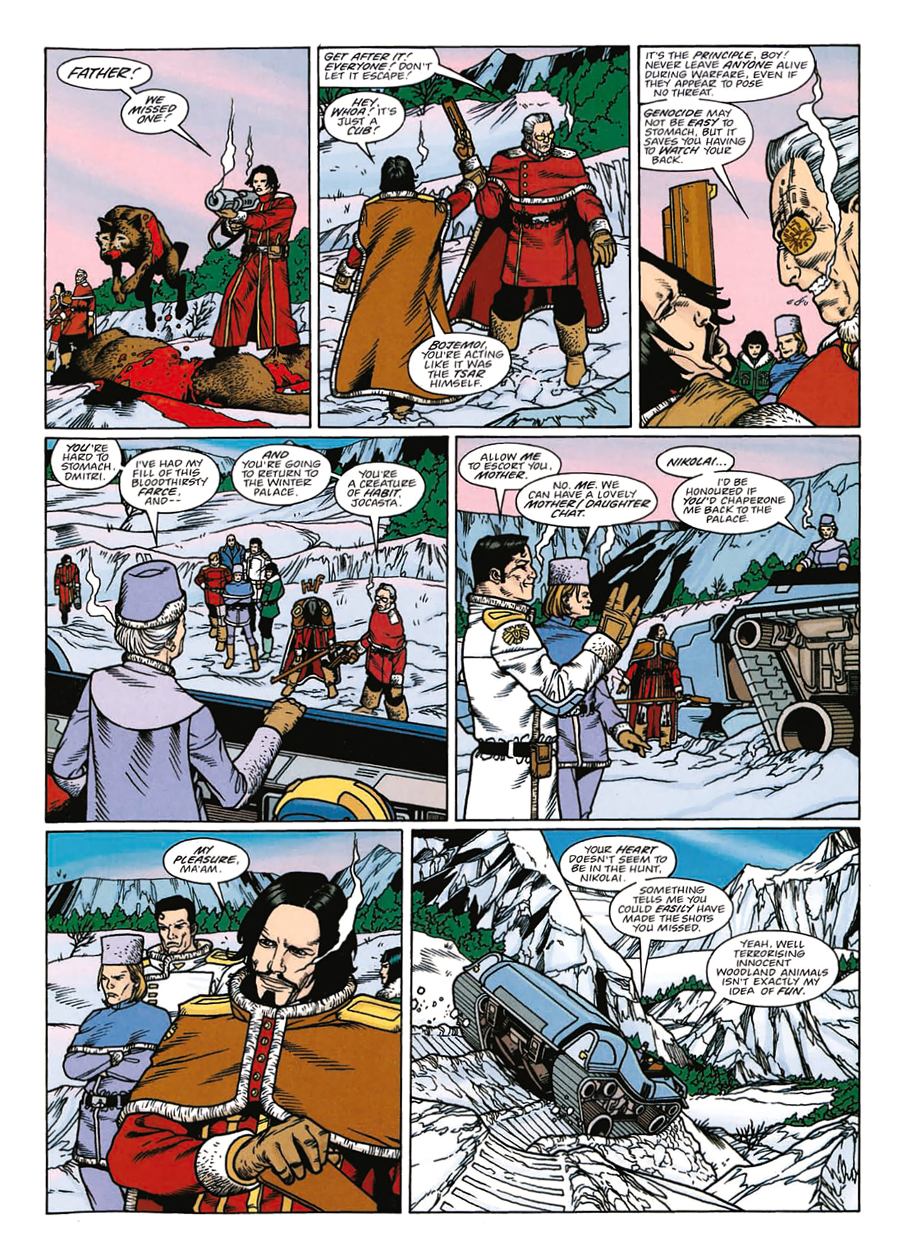 Read online Nikolai Dante comic -  Issue # TPB 2 - 189