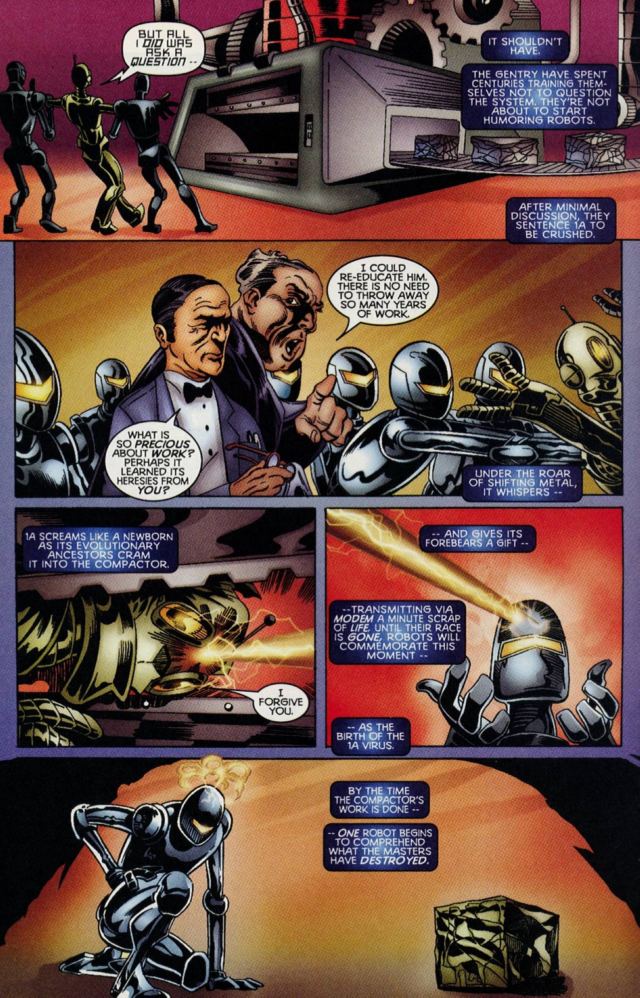 Read online Magnus Robot Fighter (1997) comic -  Issue #10 - 12