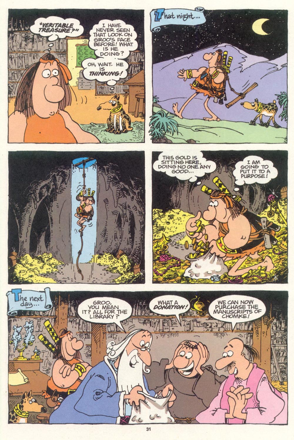 Read online Sergio Aragonés Groo the Wanderer comic -  Issue #100 - 32