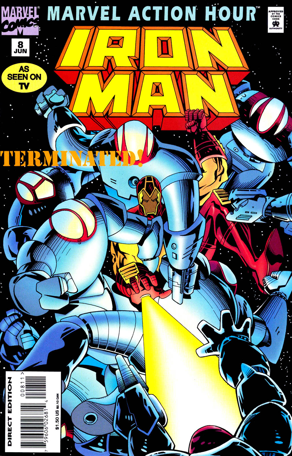 Read online Marvel Action Hour, featuring Iron Man comic -  Issue #8 - 1