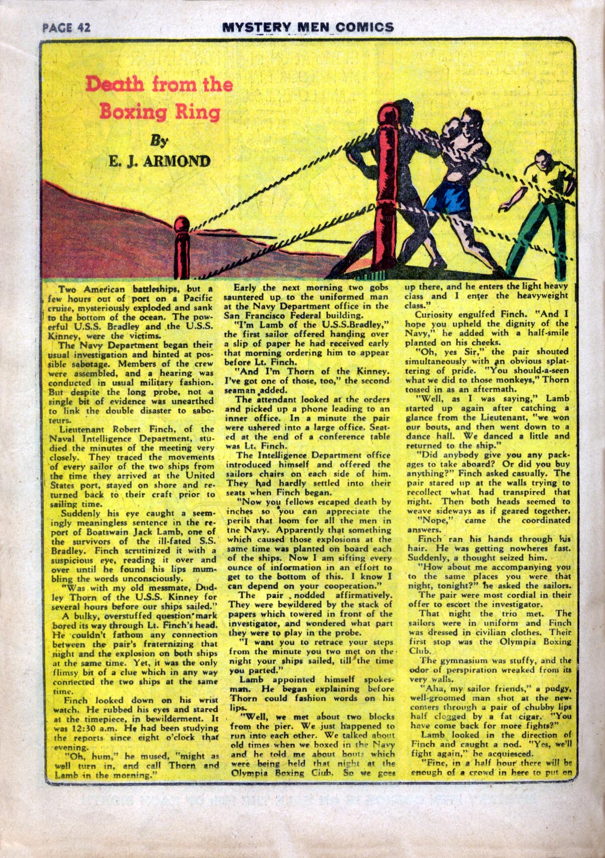 Read online Mystery Men Comics comic -  Issue #13 - 46