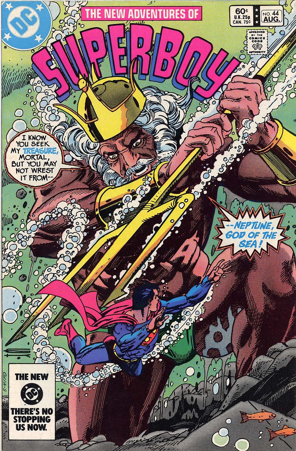 Read online The New Adventures of Superboy comic -  Issue #44 - 1