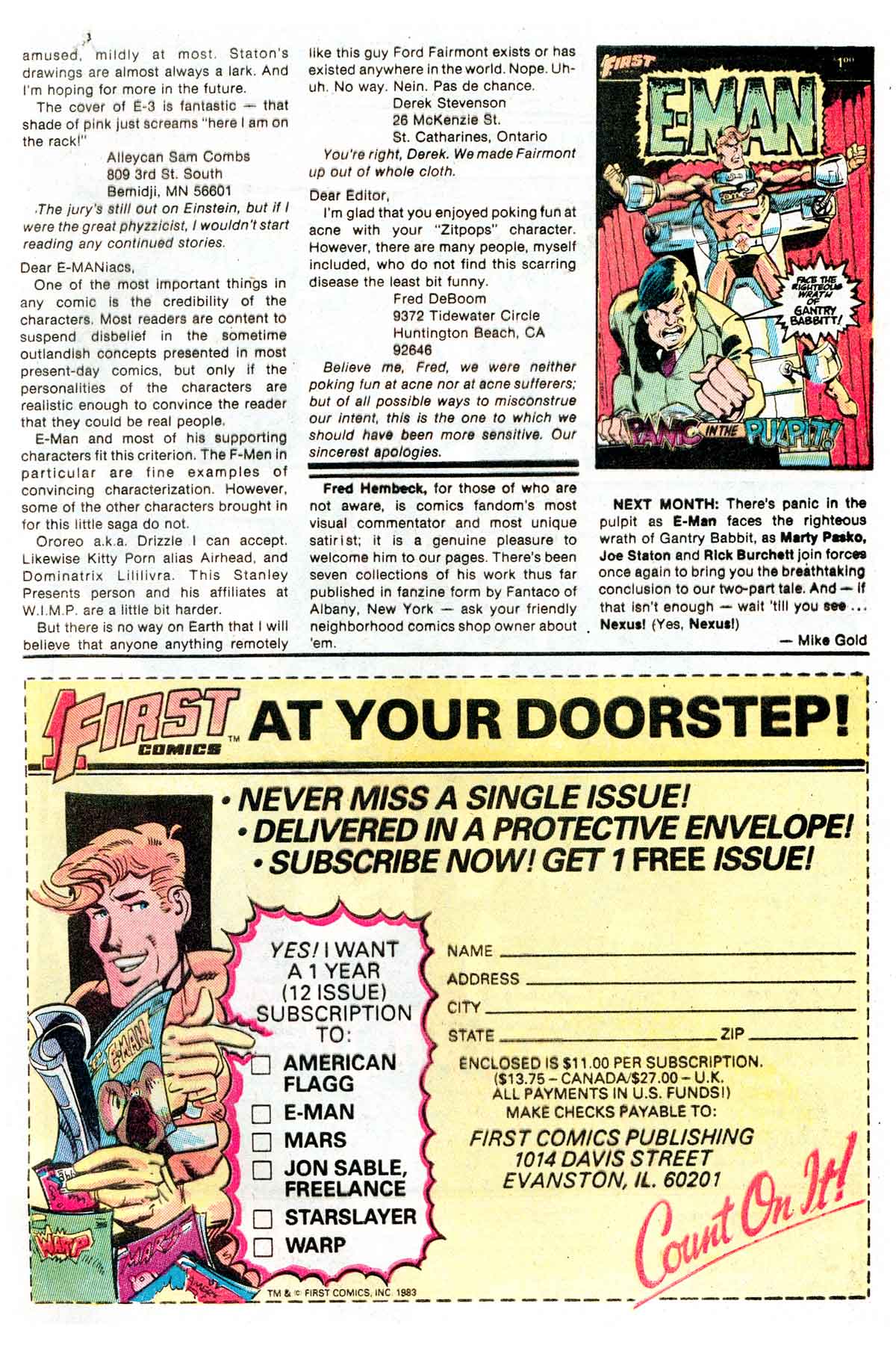 Read online E-Man (1983) comic -  Issue #6 - 33