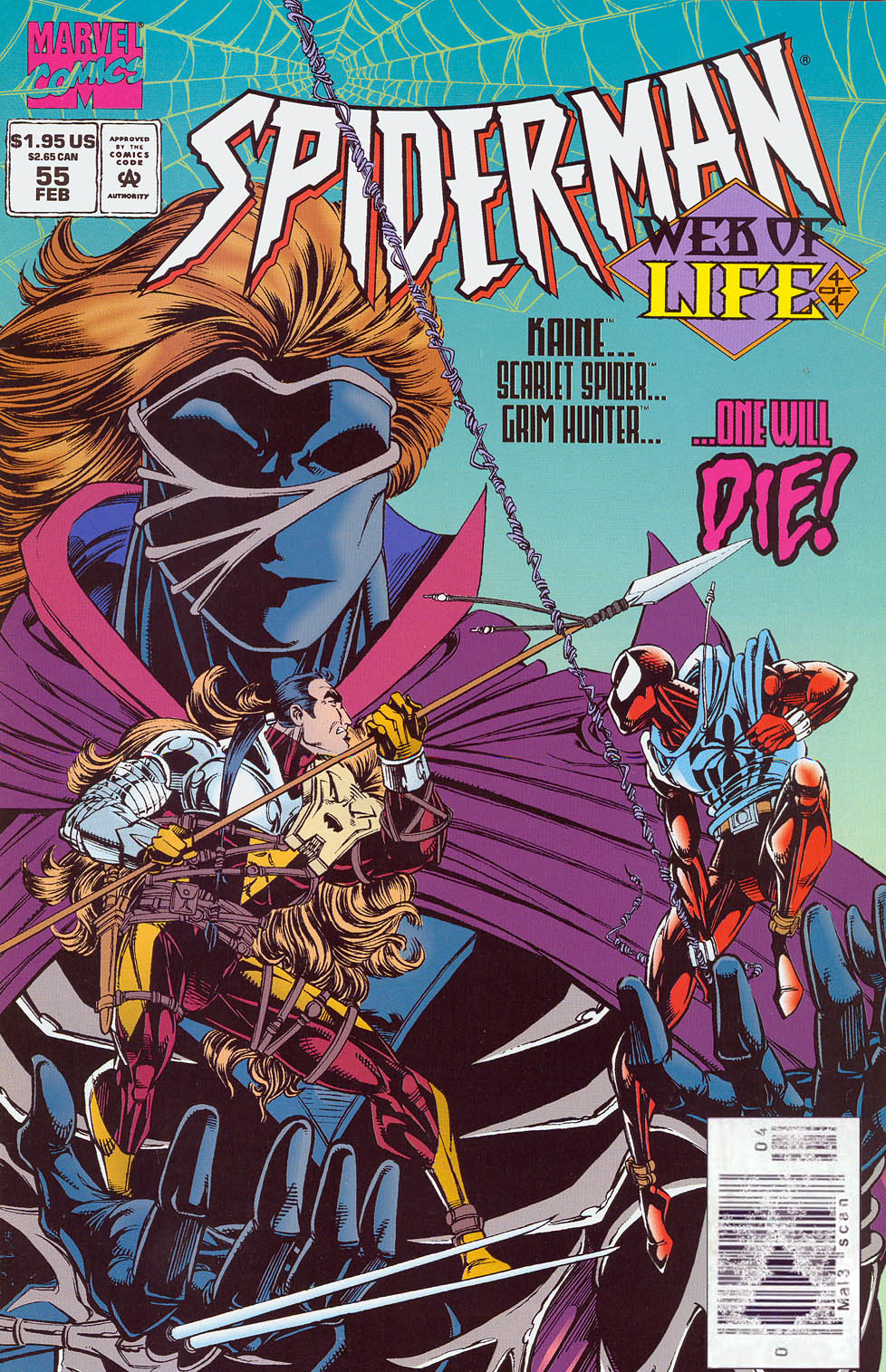 Read online Spider-Man (1990) comic -  Issue #55 - End Hunt - 1